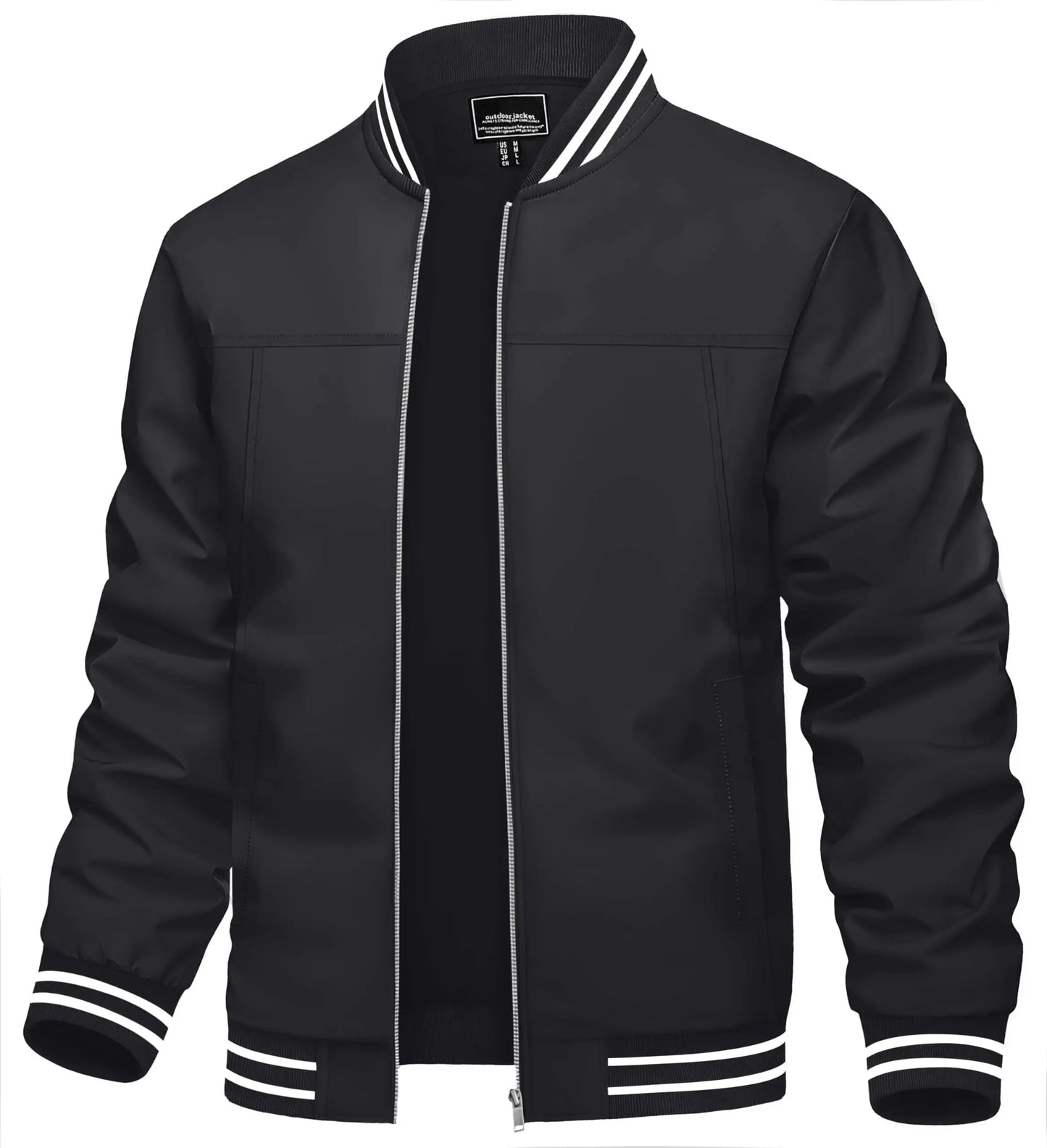 Sportliche Baseball Jacke für alle Gelegenheiten Bomberjacke JLR Design