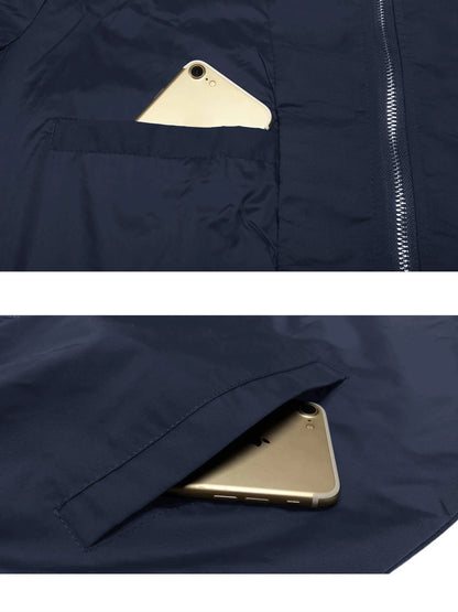 Sportliche Baseball Jacke für alle Gelegenheiten Bomberjacke JLR Design