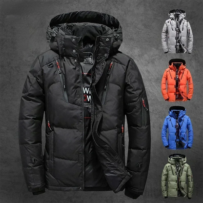 Sportliche gefütterte Herrenjacke für Outdoor-Abenteuer Jacke JLR Design