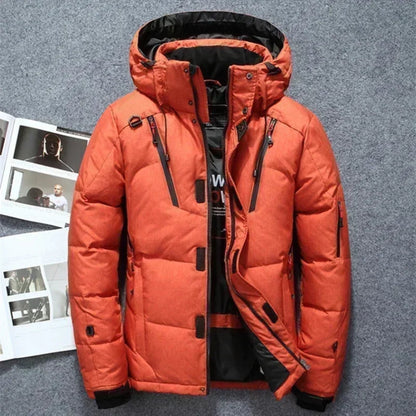 Sportliche gefütterte Herrenjacke für Outdoor-Abenteuer Jacke JLR Design