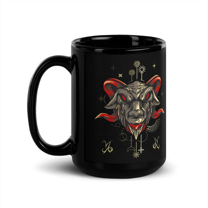 Steinbock-Tasse: Stark und elegant Tasse 31.99 Steinbock, Sternzeichen, Tasse JLR Design