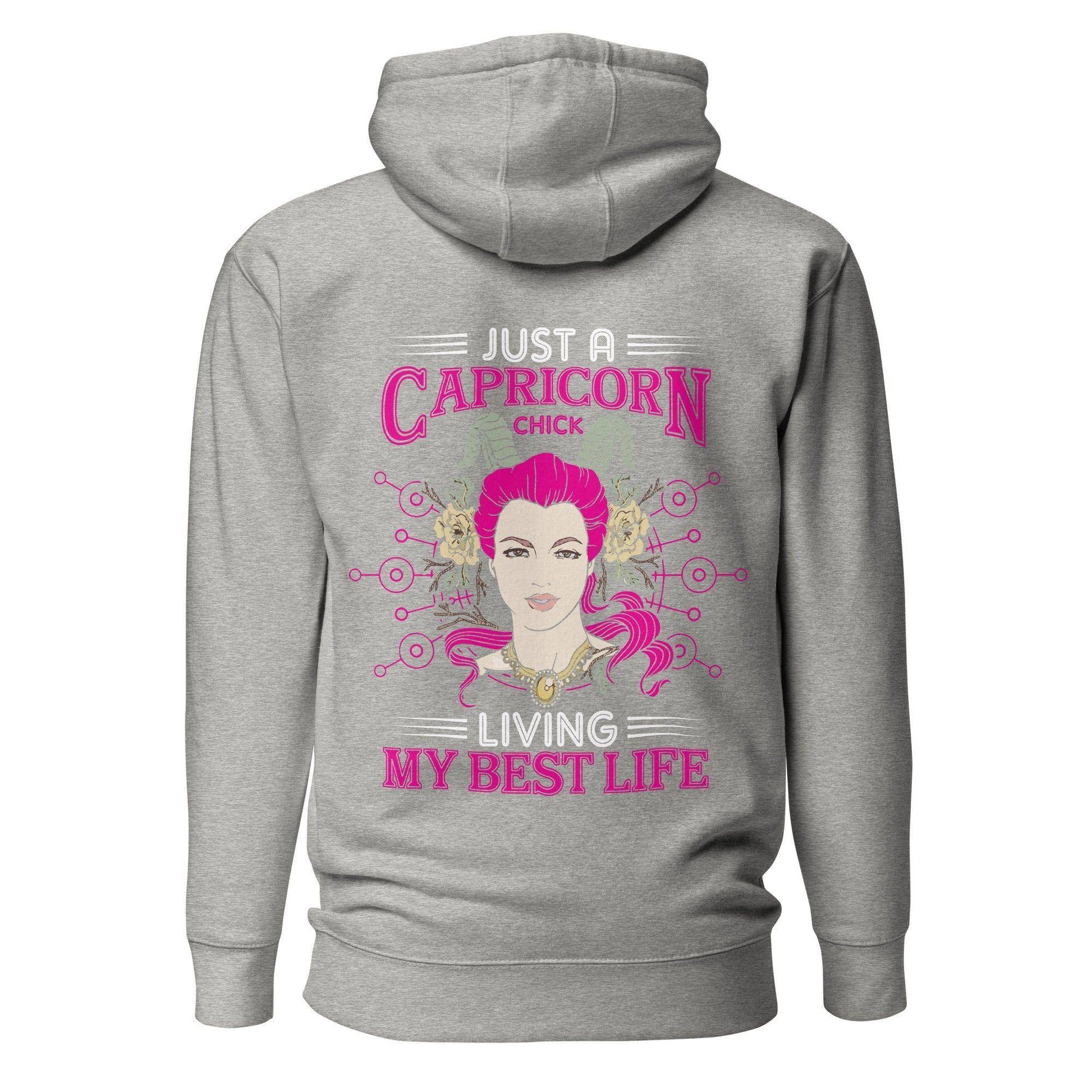 sternzeichen-capricorn-chick-hoodie-hoodie-jlr-design-32586 - JLR Design