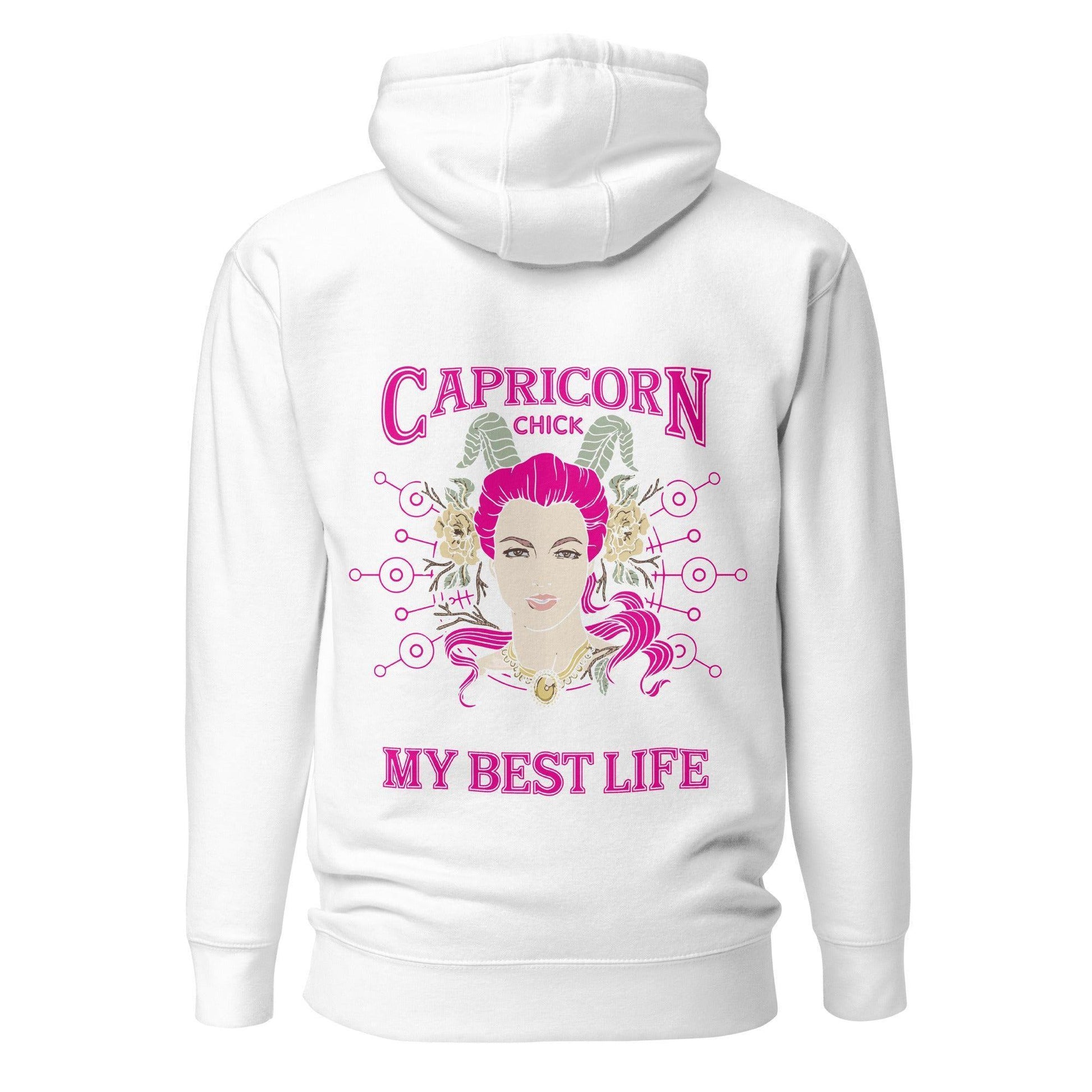 Sternzeichen Capricorn Chick Hoodie Hoodie JLR Design
