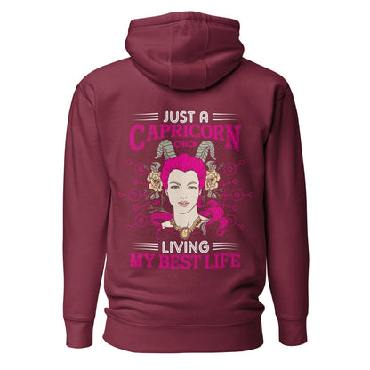 sternzeichen-capricorn-chick-hoodie-hoodie-jlr-design-98217 - JLR Design