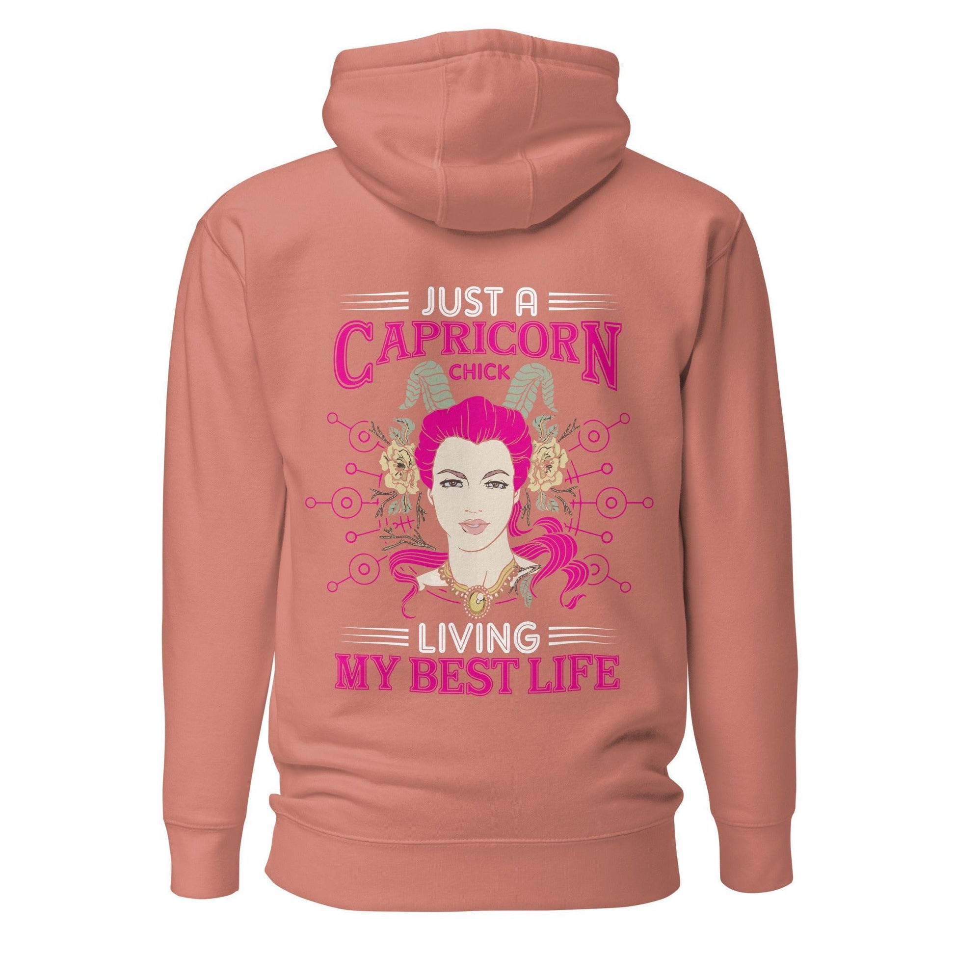 Sternzeichen Capricorn Chick Hoodie Hoodie JLR Design