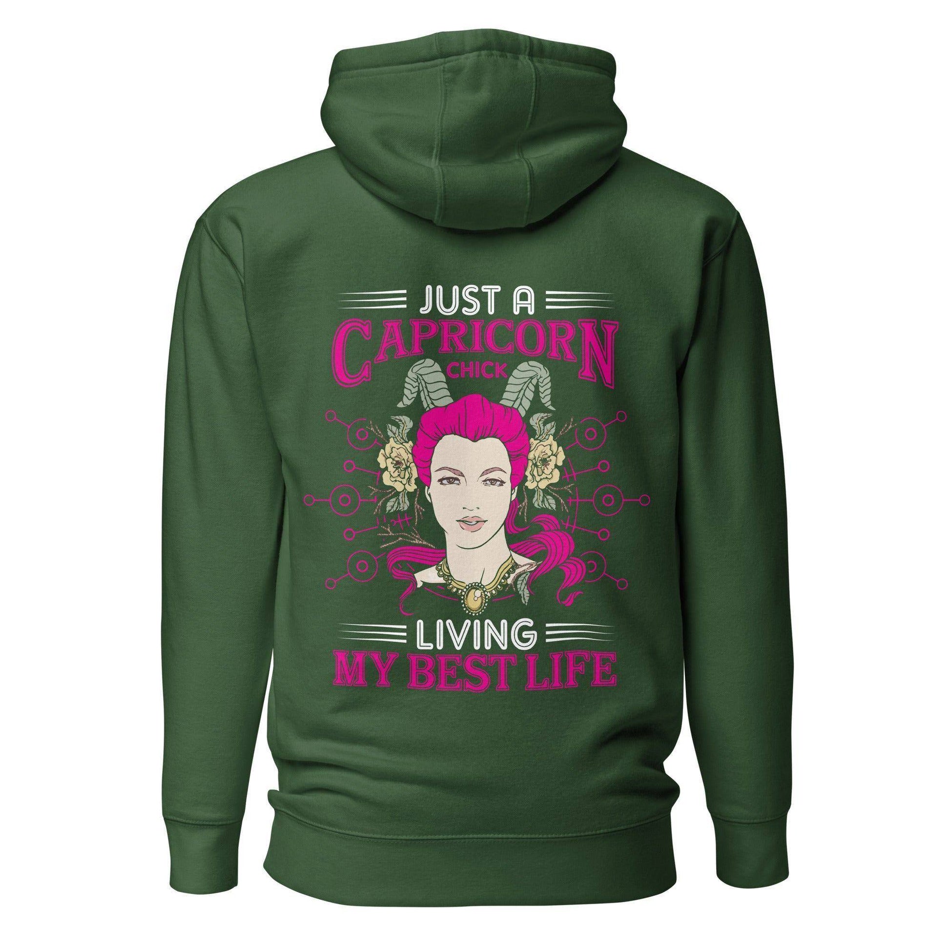 sternzeichen-capricorn-chick-hoodie-hoodie-jlr-design-76330 - JLR Design