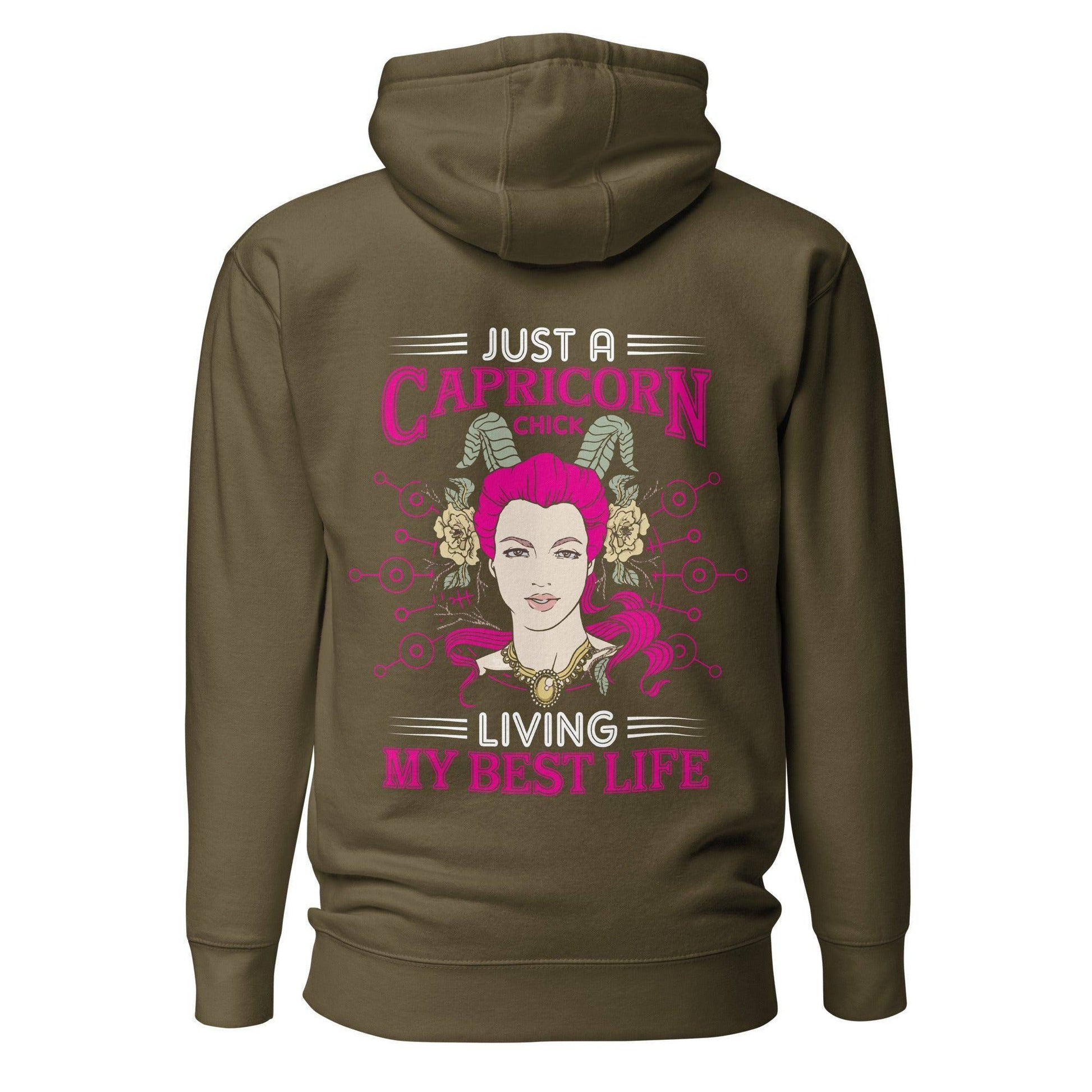 sternzeichen-capricorn-chick-hoodie-hoodie-jlr-design-98417 - JLR Design