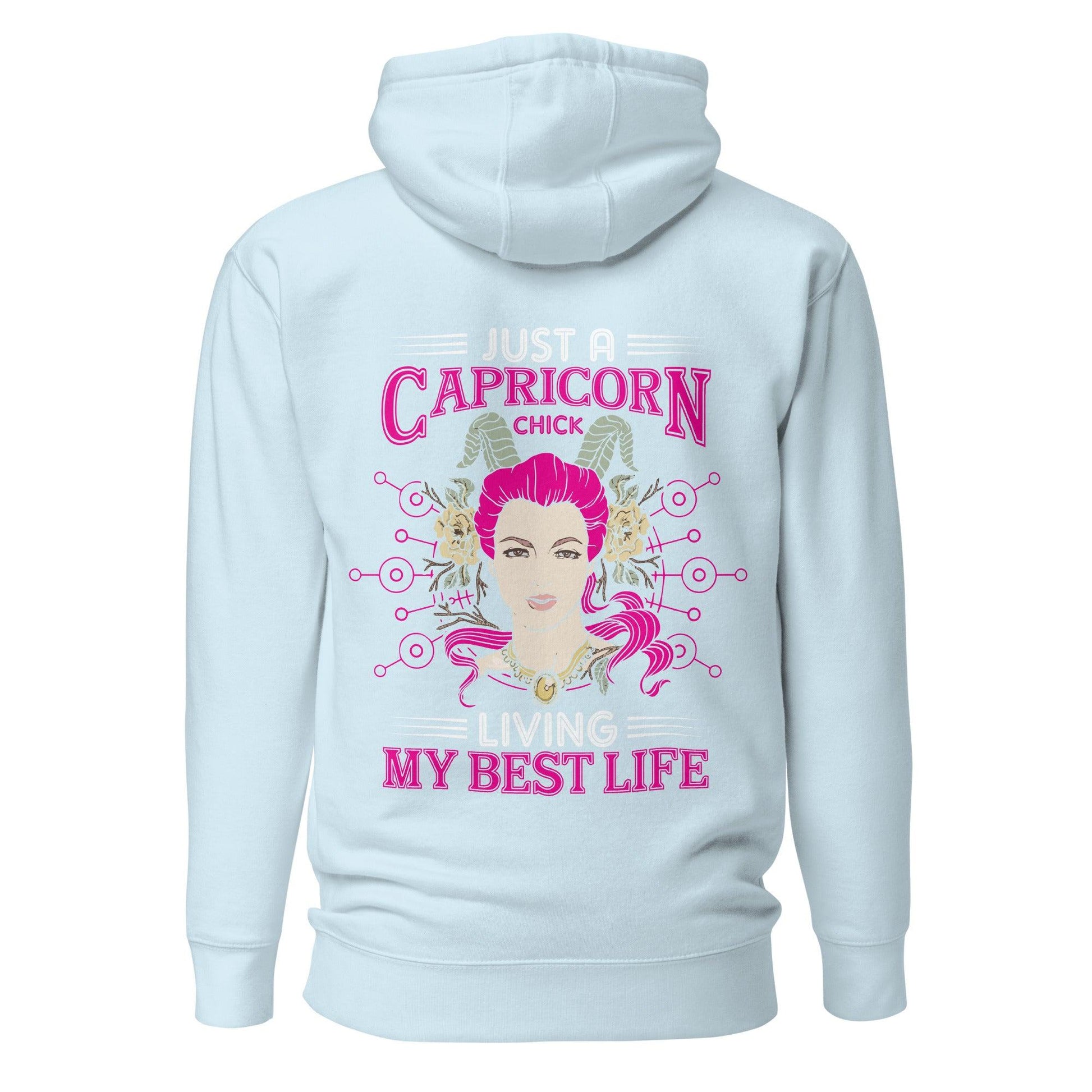 Sternzeichen Capricorn Chick Hoodie Hoodie JLR Design