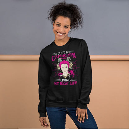 Sternzeichen Capricorn Chick Unisex Pullover Pullover 42.99 Capricorn, Sternzeichen JLR Design