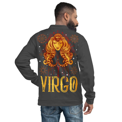 bomberjacke-sternzeichen-jungfrau-bomberjacke-jlr-design-96189 - JLR Design