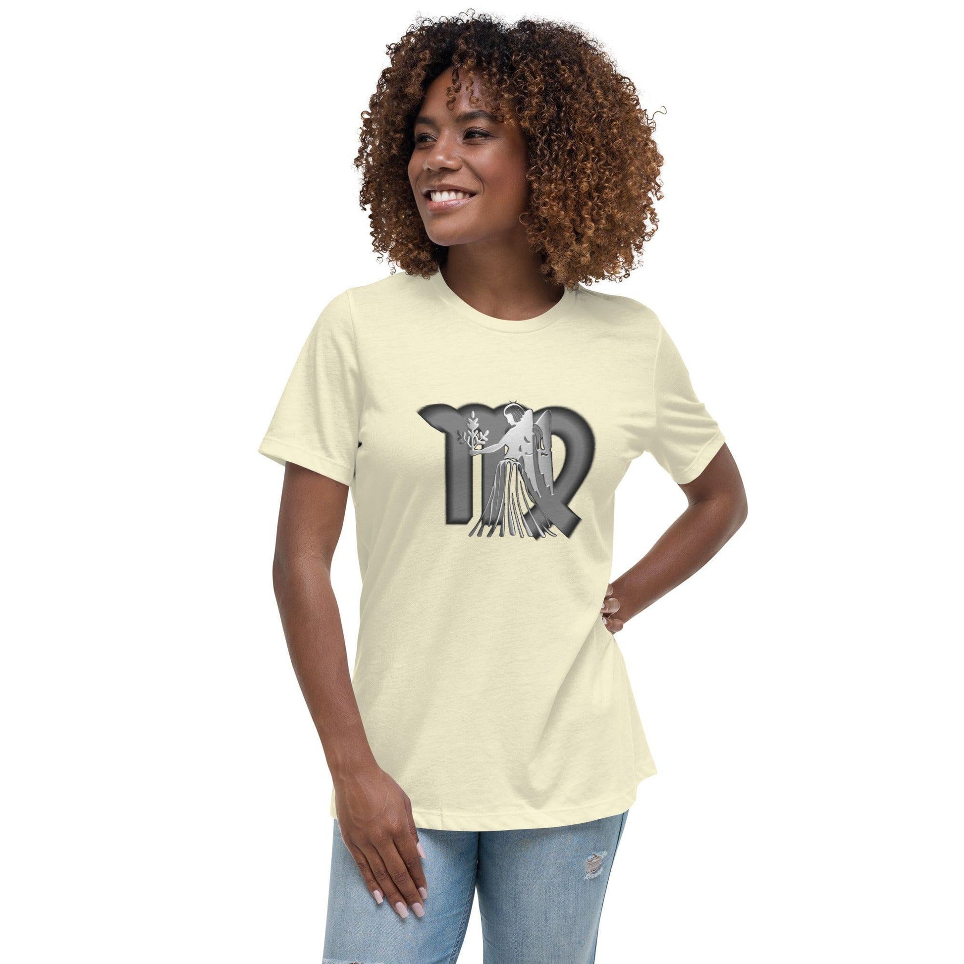 Sternzeichen Jungfrau Damen-T-Shirt T-Shirt 36.99 Jungfrau, Sign, Sternzeichen, Virgo, Zodiac JLR Design