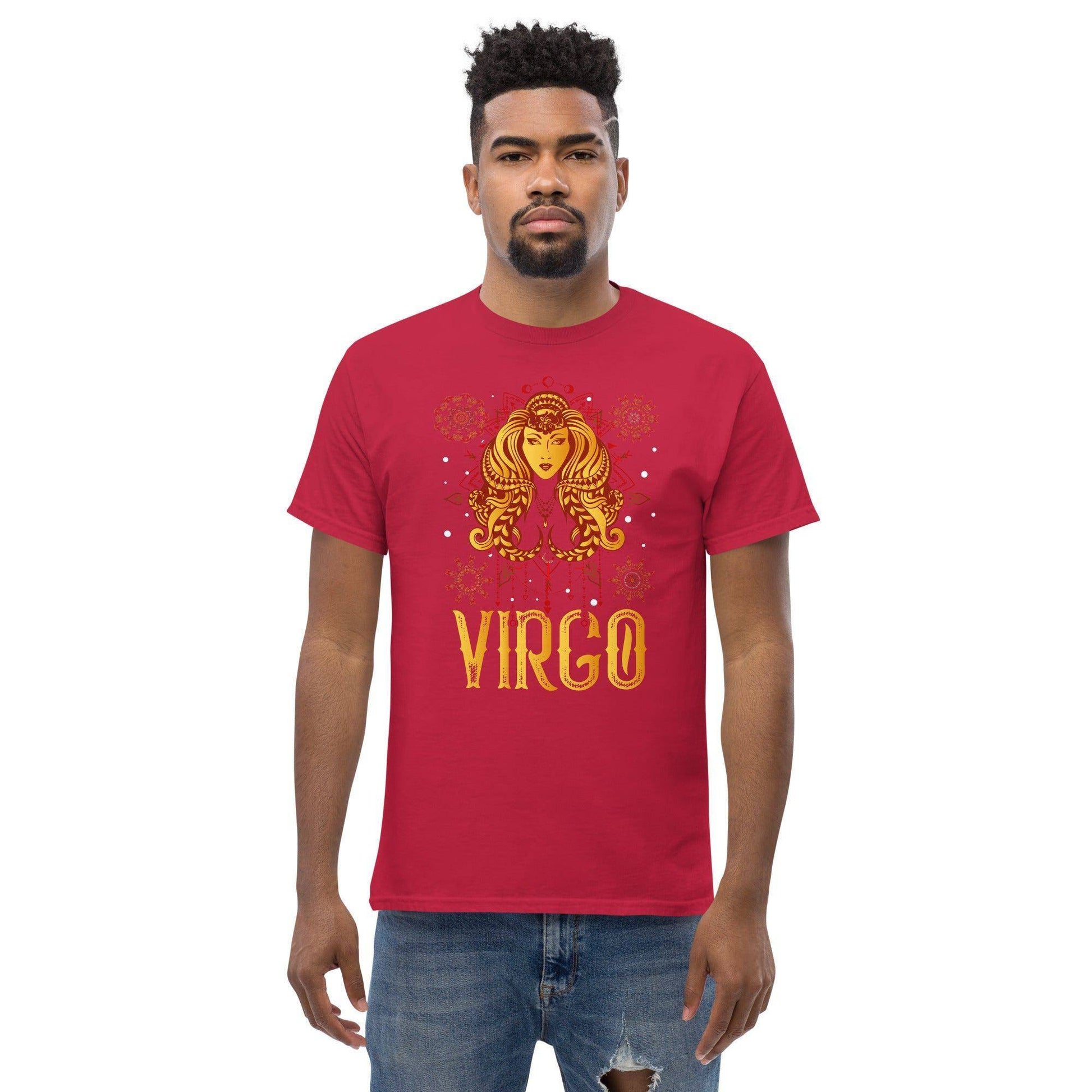 sternzeichen-jungfrau-herren-t-shirt-t-shirt-jlr-design-99141 - JLR Design