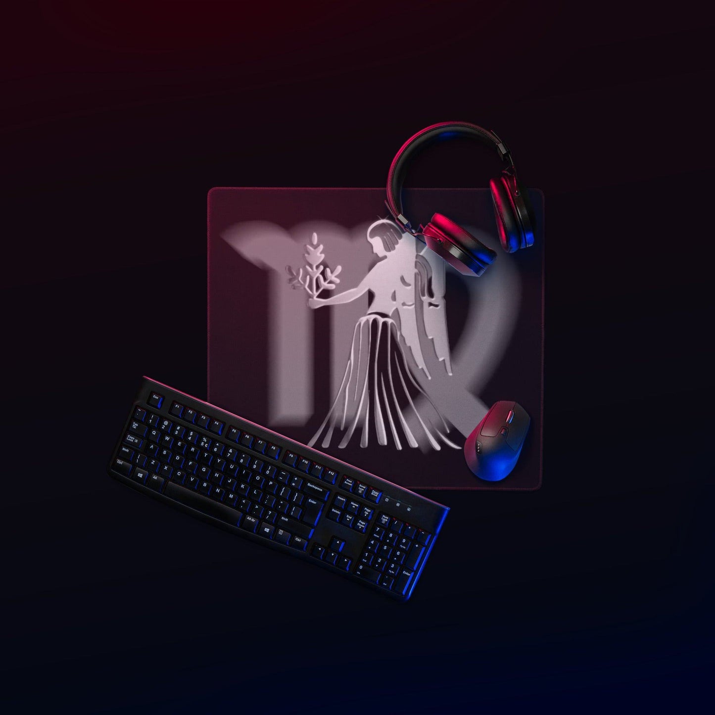 Sternzeichen Jungfrau Mousepad Mousepads JLR Design