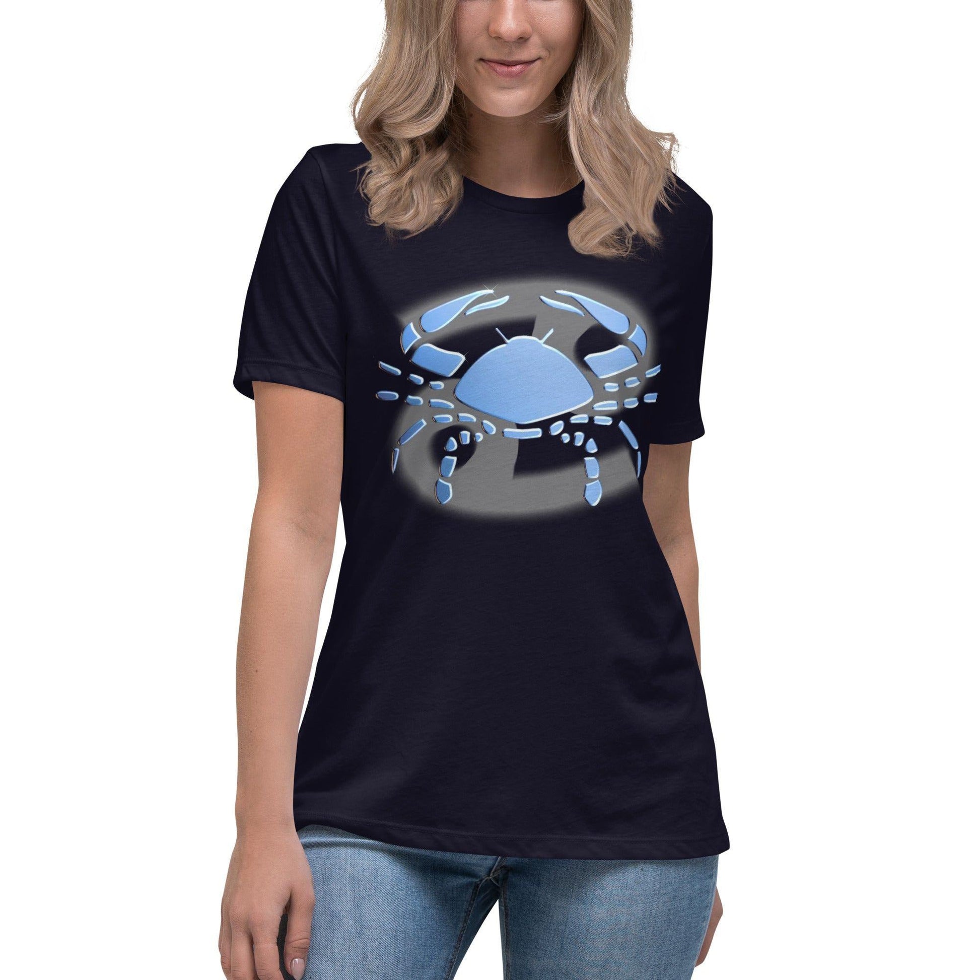 Sternzeichen Krebs Damen-T-Shirt T-Shirt 36.99 Damen, Krebs, Sternzeichen, T-Shirt JLR Design