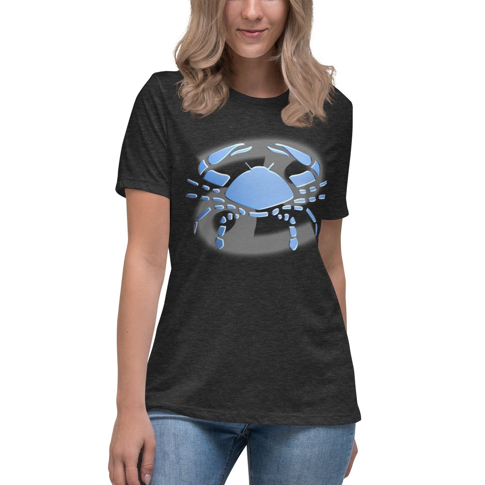 Sternzeichen Krebs Damen-T-Shirt T-Shirt JLR Design