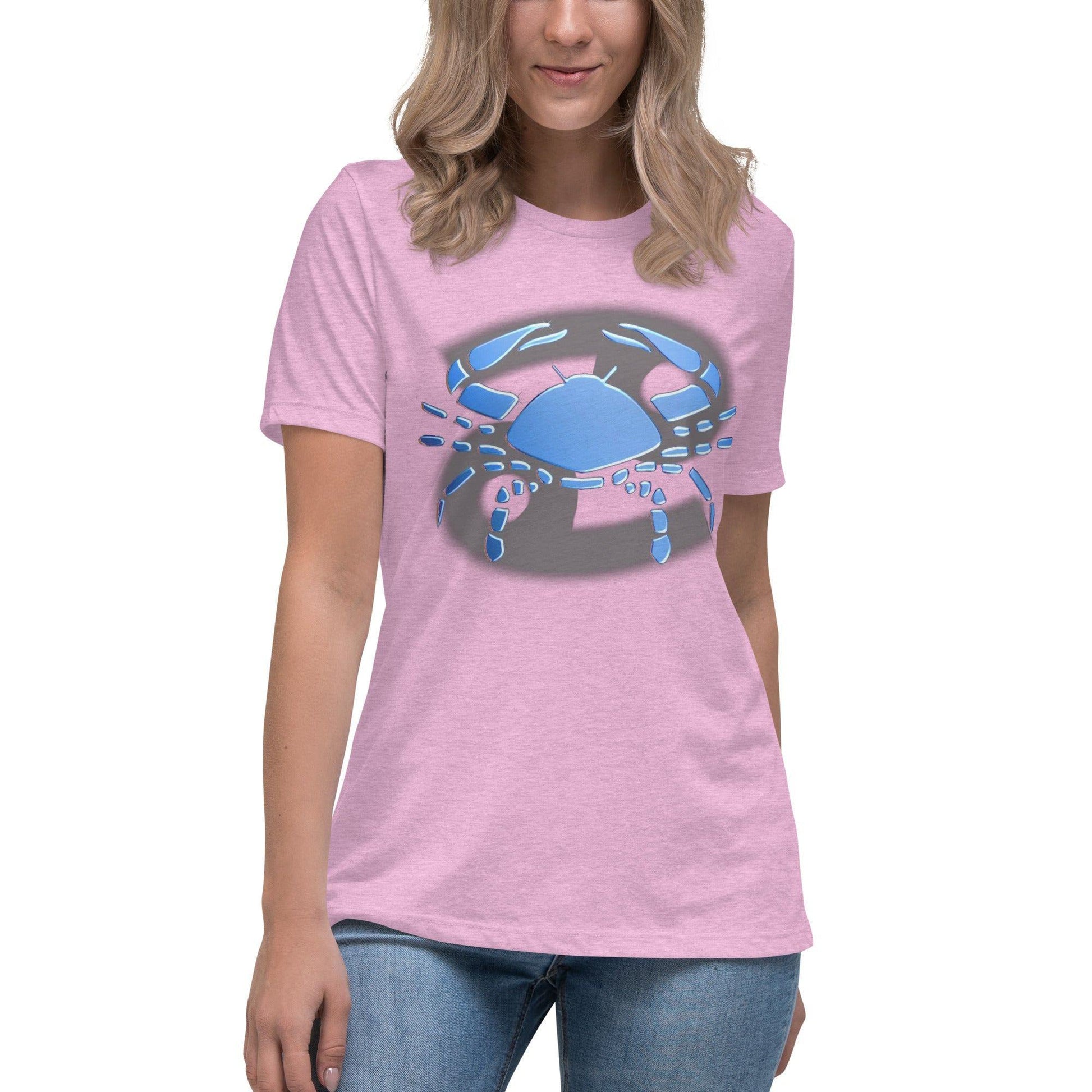 Sternzeichen Krebs Damen-T-Shirt T-Shirt JLR Design