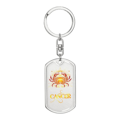 sternzeichen-krebs-dog-tag-schlusselanhanger-jewelry-jlr-design-25599 - JLR Design