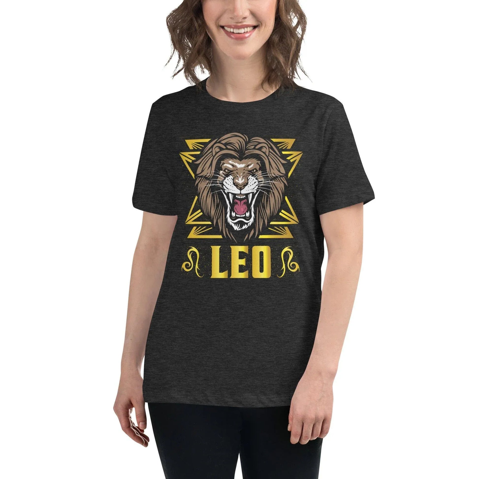 sternzeichen-lowe-damen-t-shirt-t-shirt-jlr-design-94933 - JLR Design