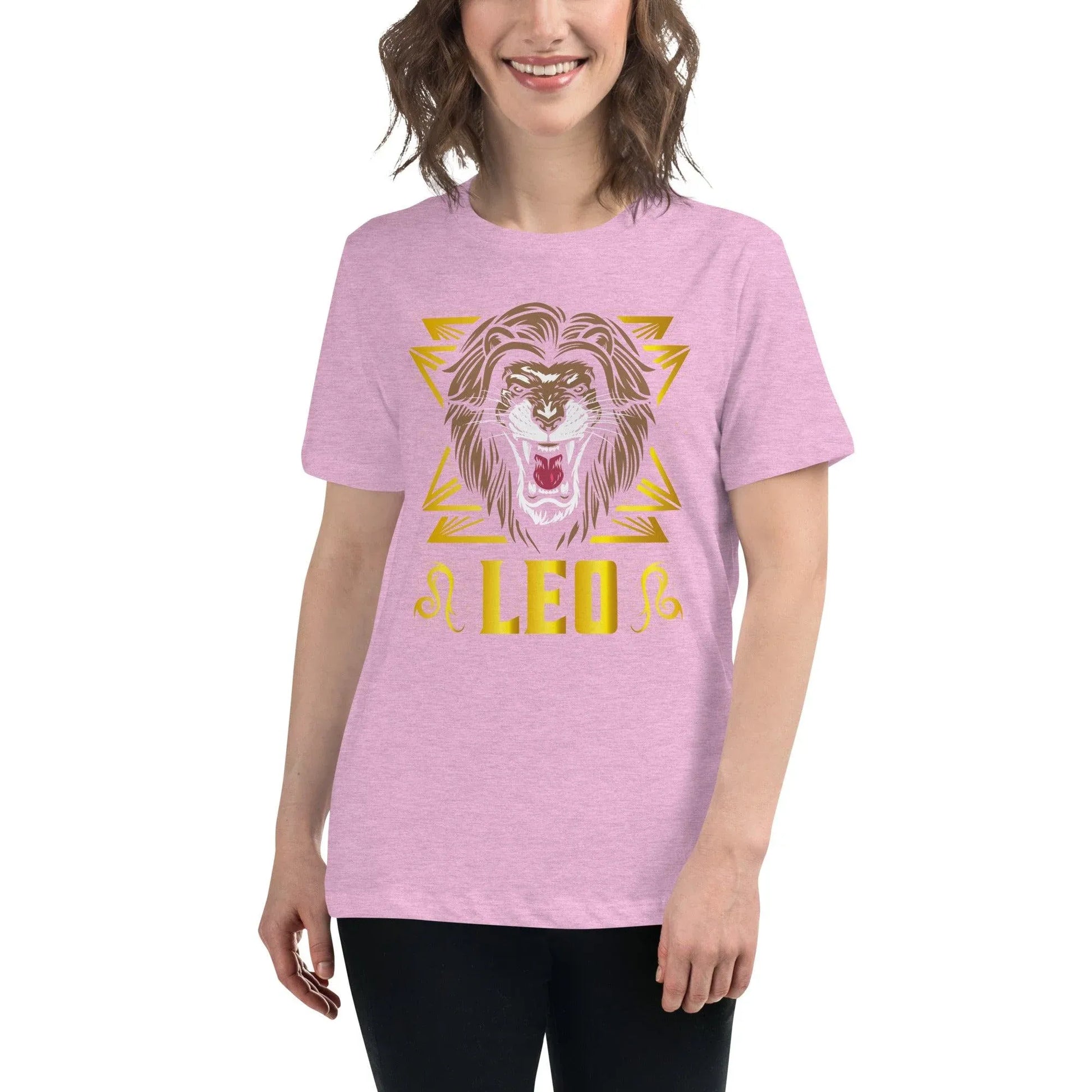 sternzeichen-lowe-damen-t-shirt-t-shirt-jlr-design-33983 - JLR Design