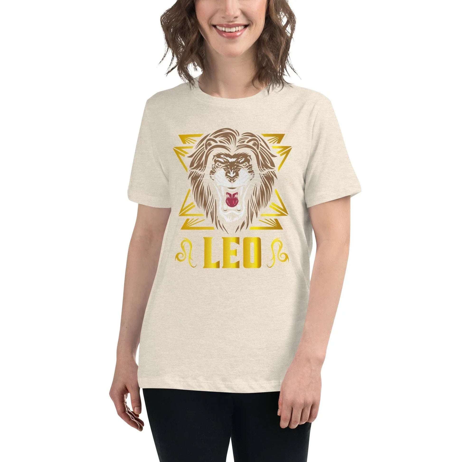 sternzeichen-lowe-damen-t-shirt-t-shirt-jlr-design-71042 - JLR Design
