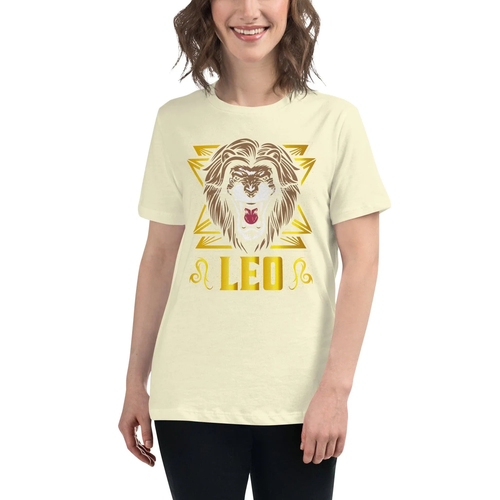 sternzeichen-lowe-damen-t-shirt-t-shirt-jlr-design-71833 - JLR Design