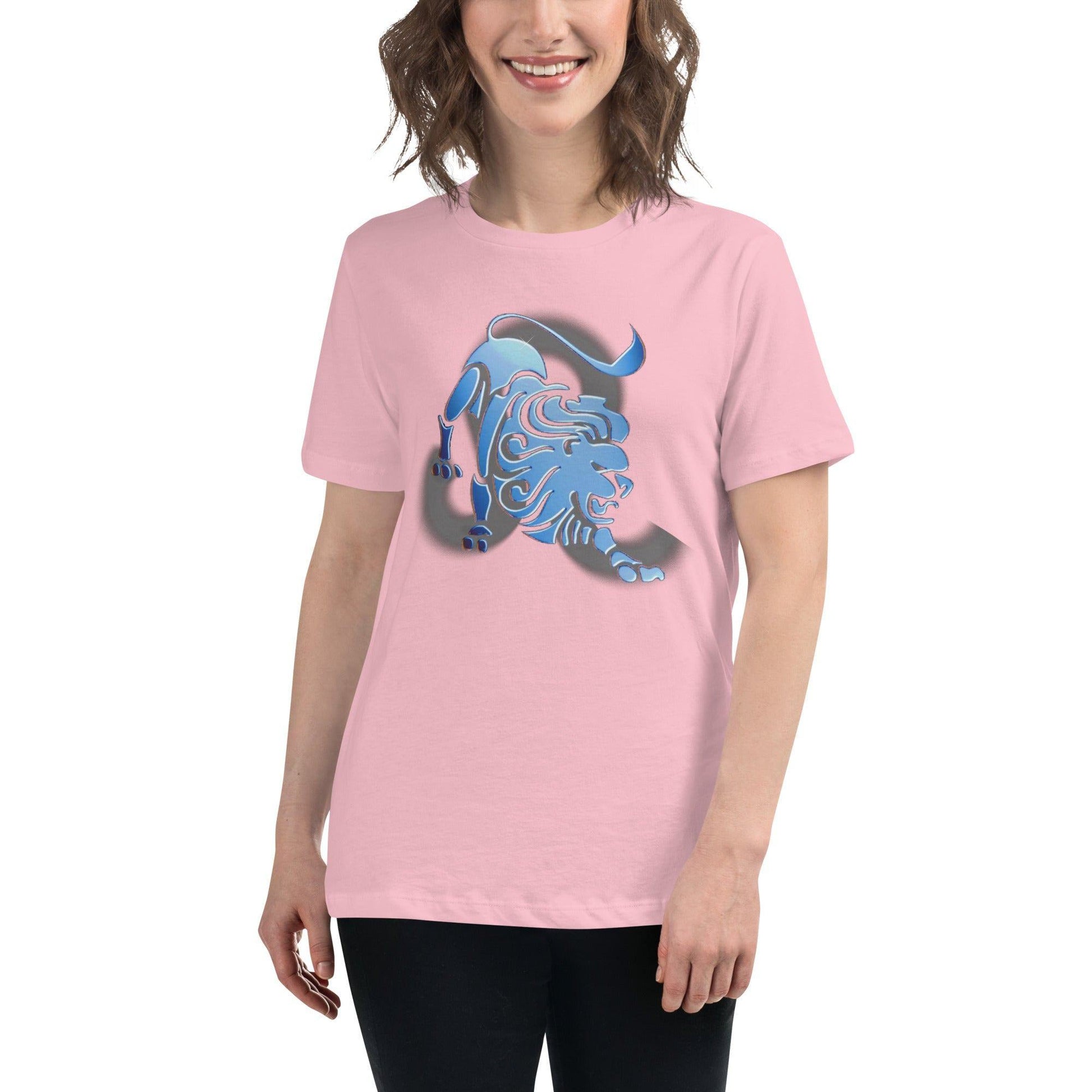 Sternzeichen Löwe Damen-T-Shirt T-Shirt JLR Design
