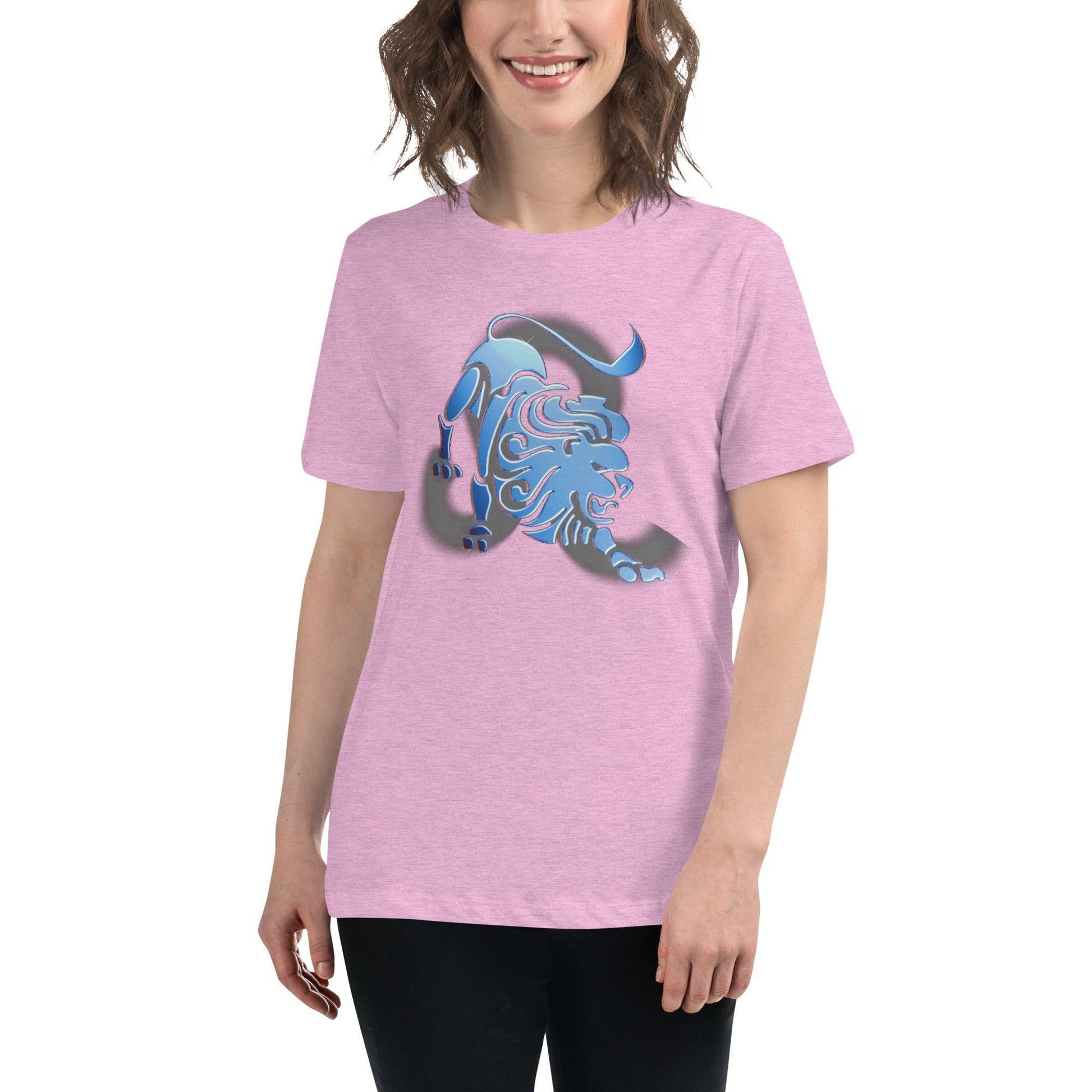 Sternzeichen Löwe Damen-T-Shirt T-Shirt JLR Design