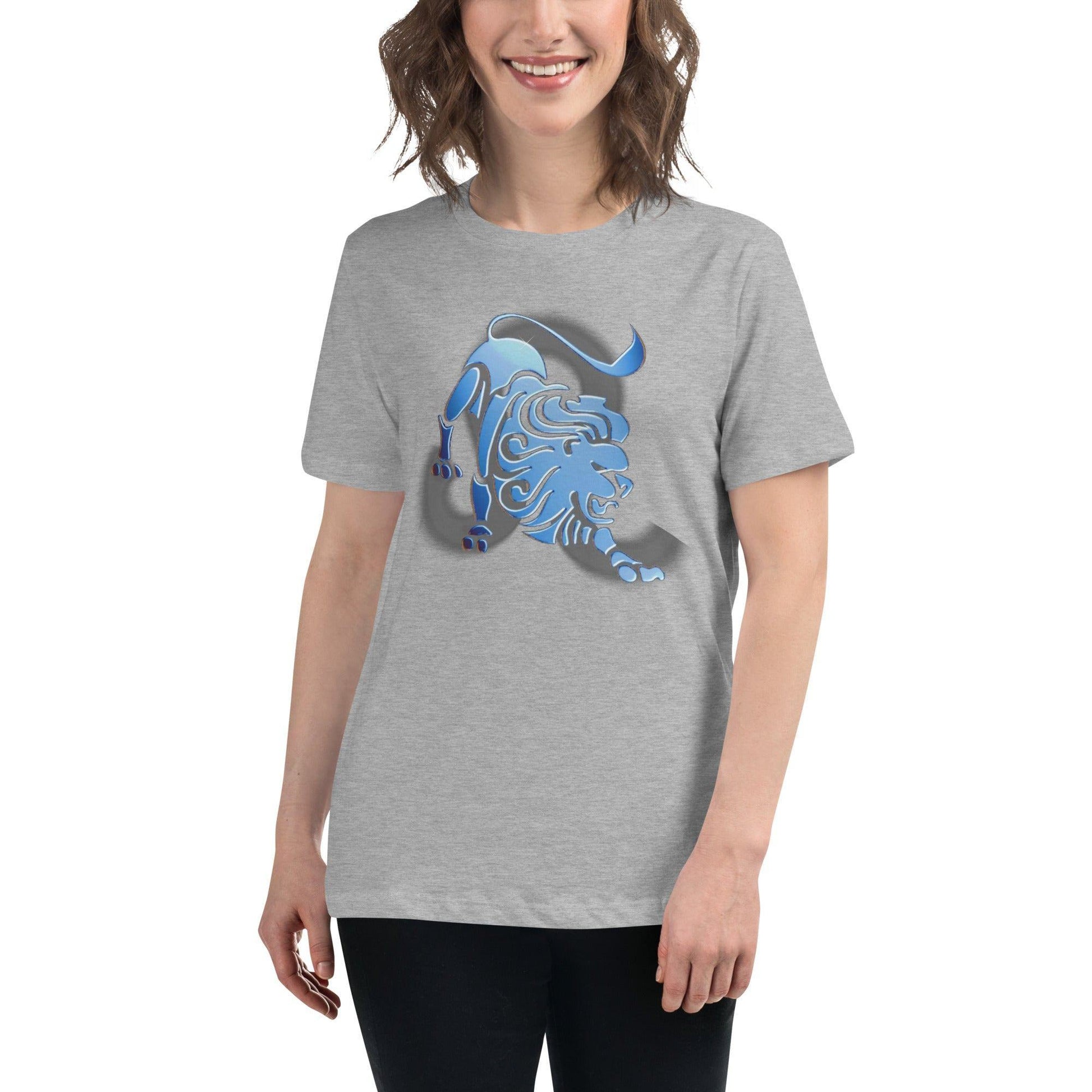 Sternzeichen Löwe Damen-T-Shirt T-Shirt JLR Design