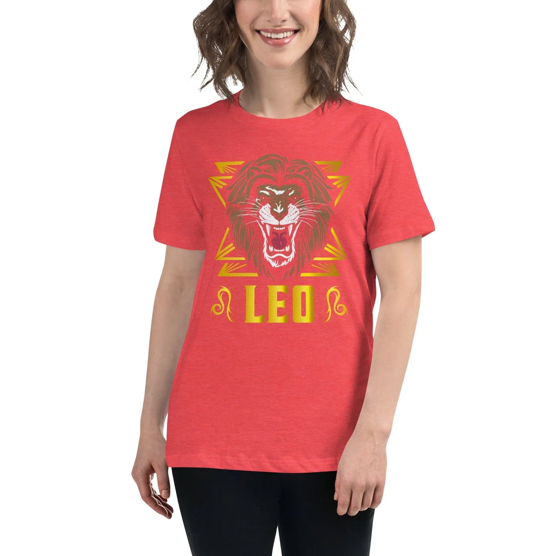 sternzeichen-lowe-damen-t-shirt-t-shirt-jlr-design-88184 - JLR Design