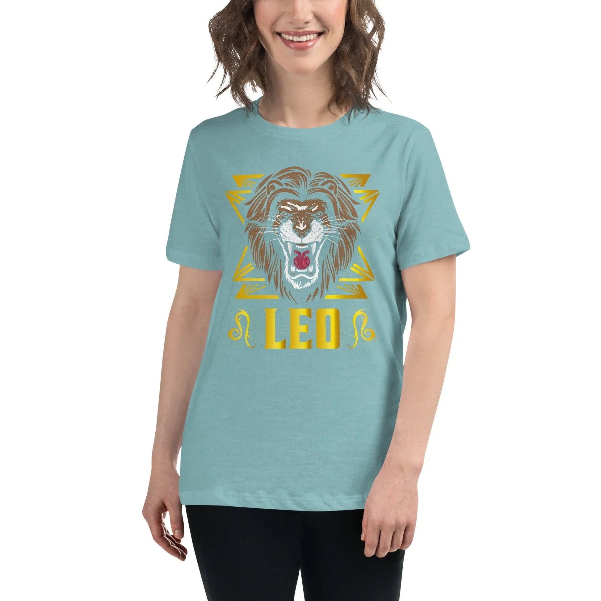 sternzeichen-lowe-damen-t-shirt-t-shirt-jlr-design-14623 - JLR Design