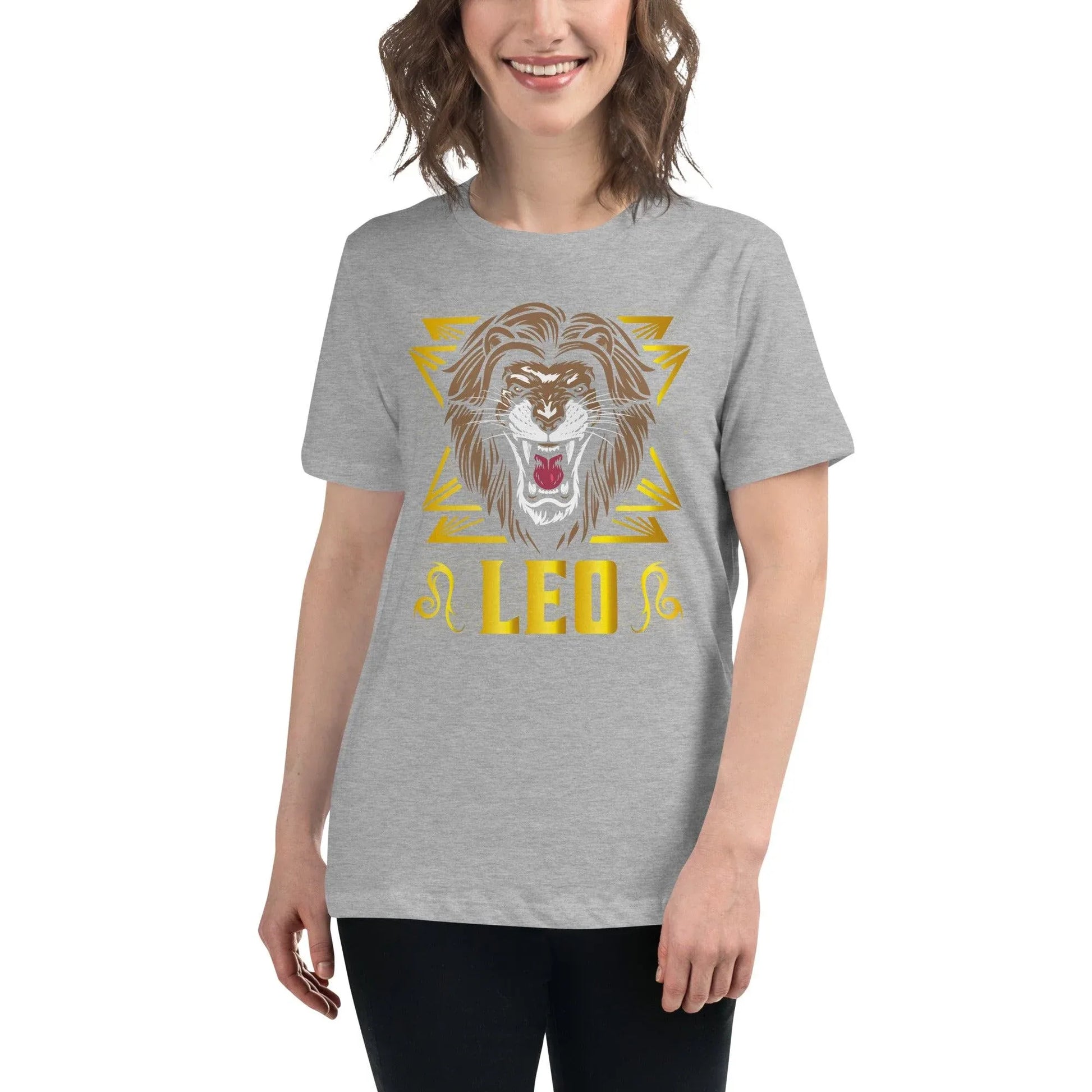 sternzeichen-lowe-damen-t-shirt-t-shirt-jlr-design-91930 - JLR Design