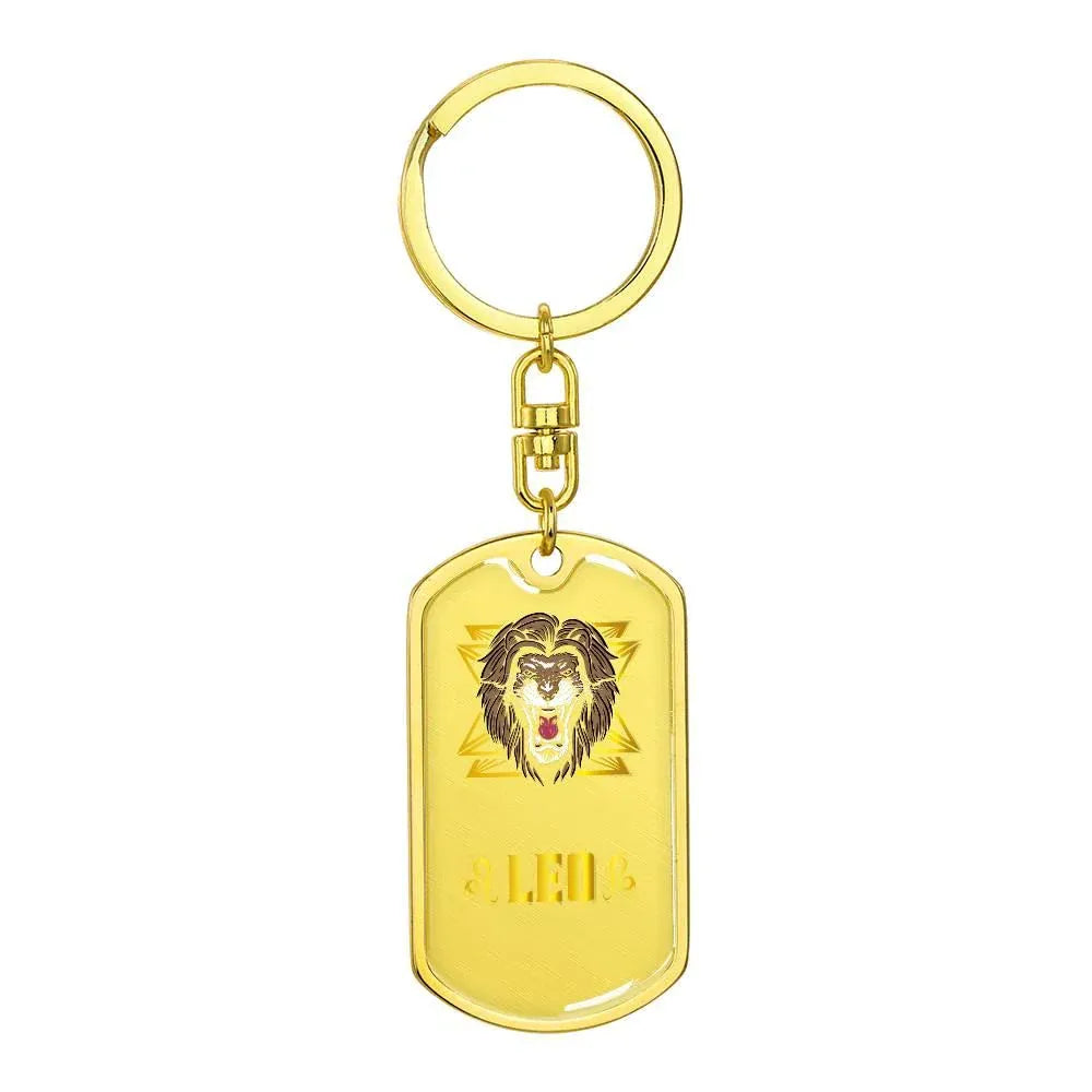 sternzeichen-lowe-dog-tag-schlusselanhanger-jewelry-jlr-design-85819 - JLR Design