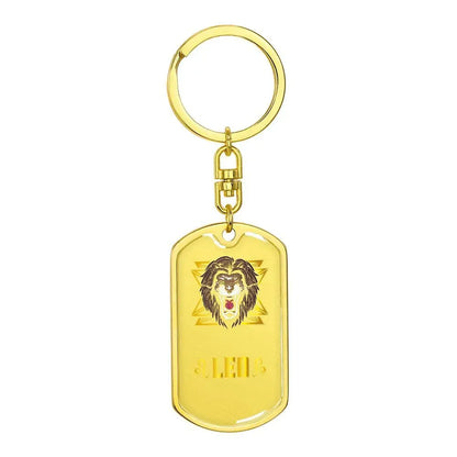 sternzeichen-lowe-dog-tag-schlusselanhanger-jewelry-jlr-design-85819 - JLR Design