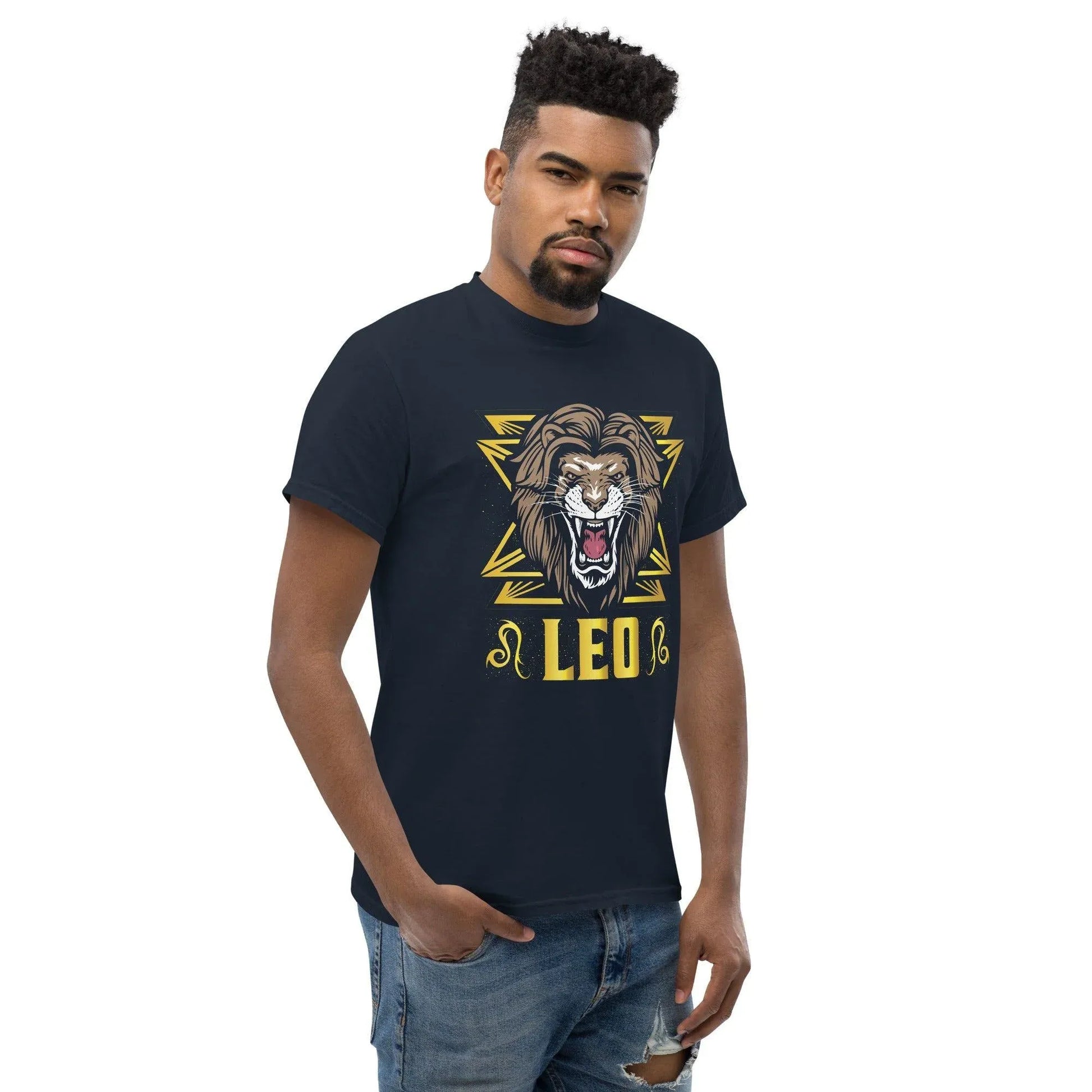 sternzeichen-lowe-herren-t-shirt-t-shirt-jlr-design-1 - JLR Design