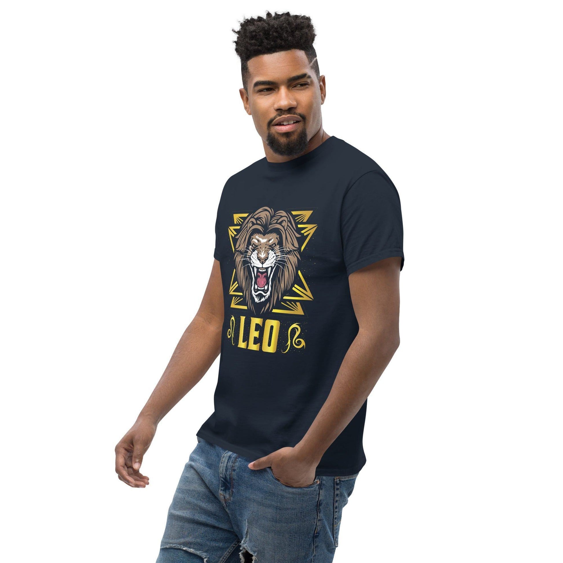 Sternzeichen Löwe Herren-T-Shirt T-Shirt 34.99 Herren, Löwe, Sternzeichen, T-Shirt JLR Design