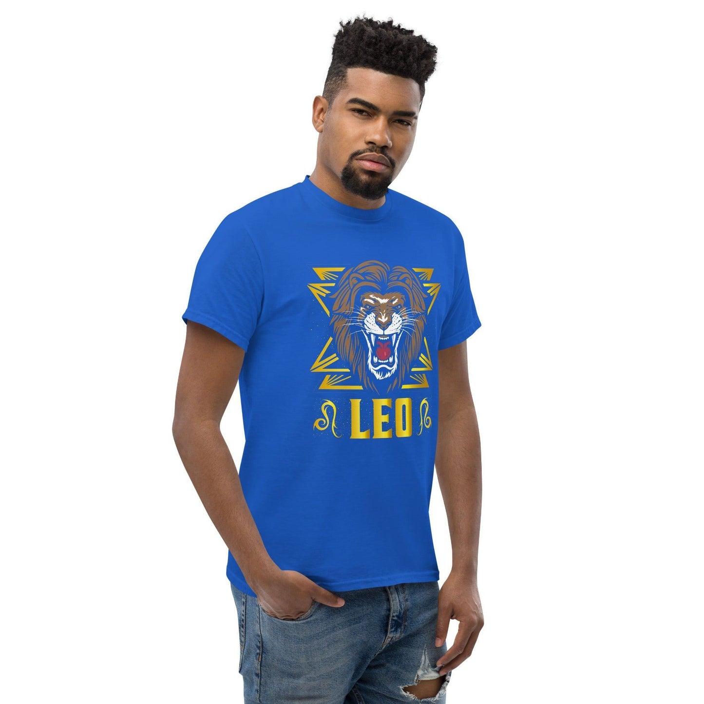 Sternzeichen Löwe Herren-T-Shirt T-Shirt 34.99 Herren, Löwe, Sternzeichen, T-Shirt JLR Design