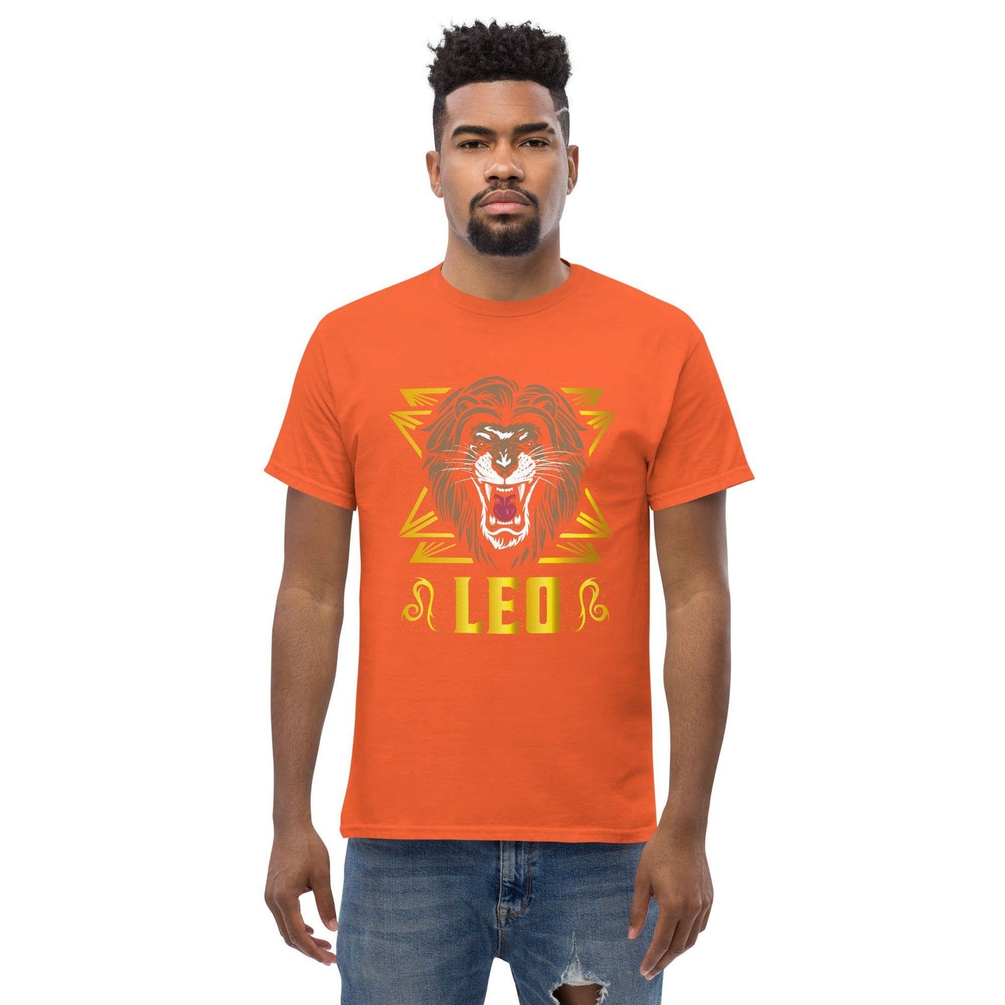 Sternzeichen Löwe Herren-T-Shirt T-Shirt 34.99 Herren, Löwe, Sternzeichen, T-Shirt JLR Design