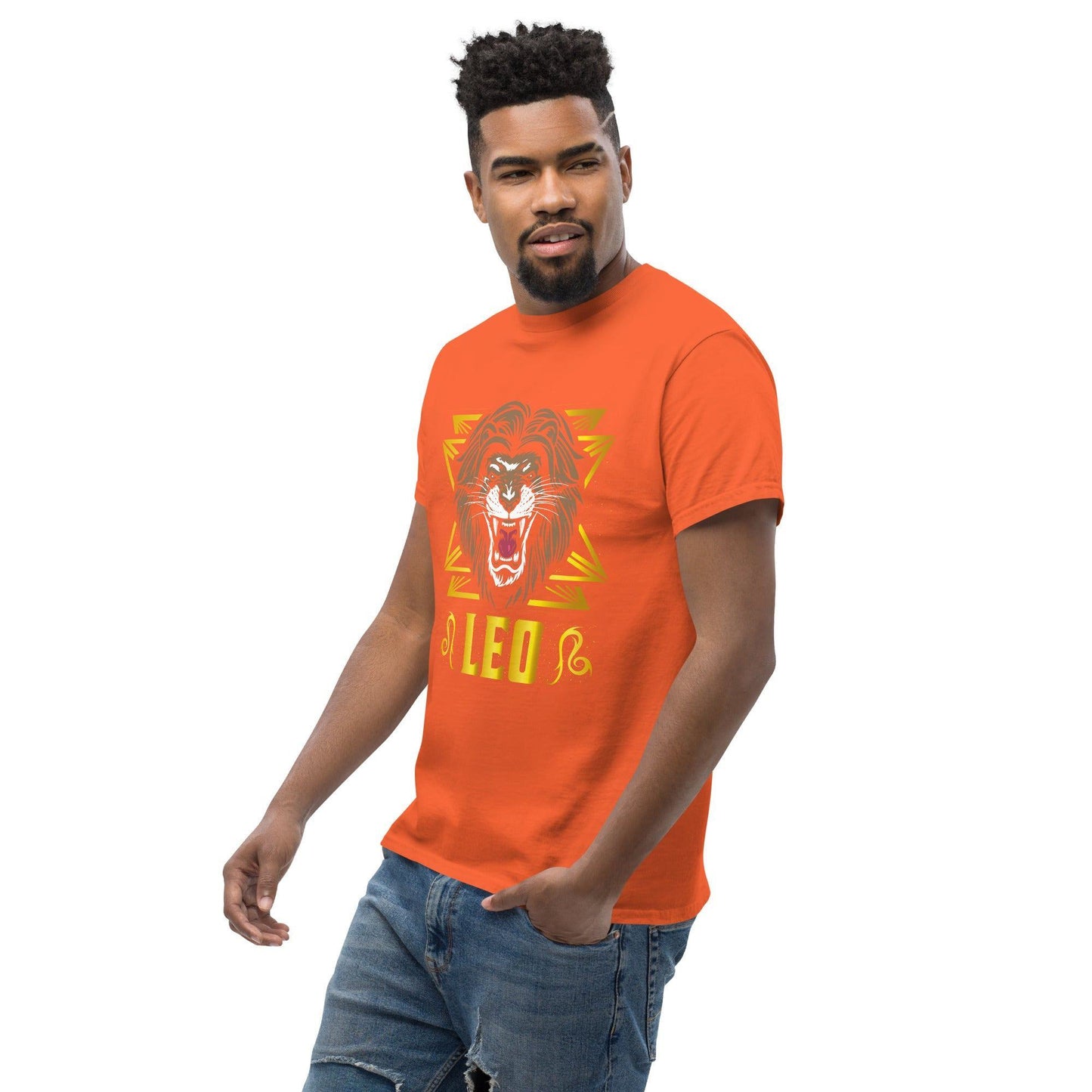 Sternzeichen Löwe Herren-T-Shirt T-Shirt 34.99 Herren, Löwe, Sternzeichen, T-Shirt JLR Design