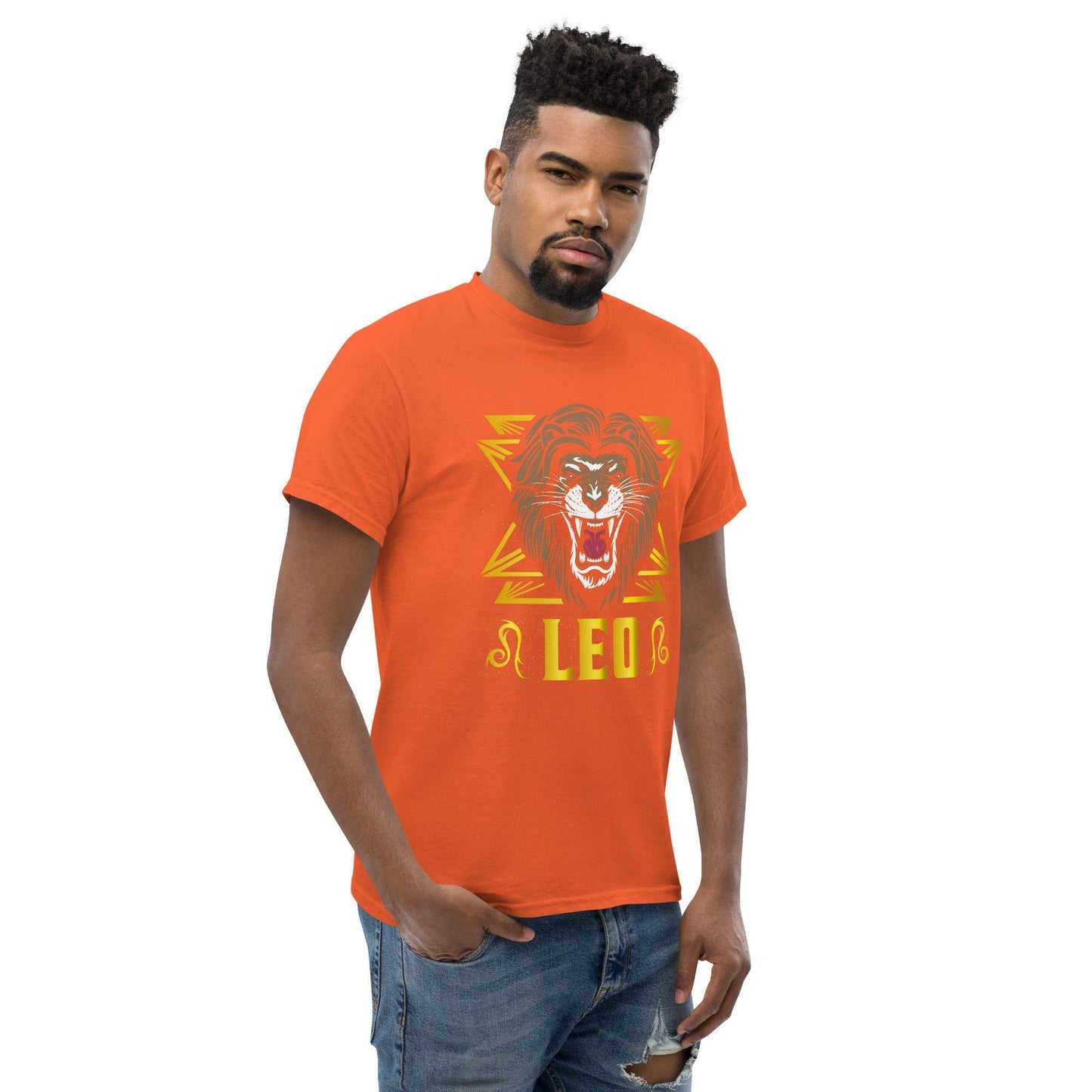 Sternzeichen Löwe Herren-T-Shirt T-Shirt 34.99 Herren, Löwe, Sternzeichen, T-Shirt JLR Design