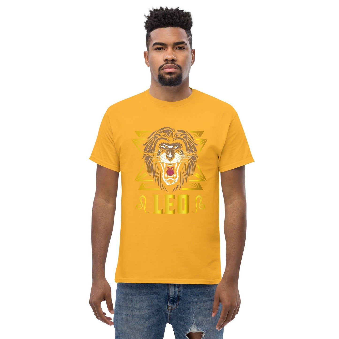 Sternzeichen Löwe Herren-T-Shirt T-Shirt 34.99 Herren, Löwe, Sternzeichen, T-Shirt JLR Design