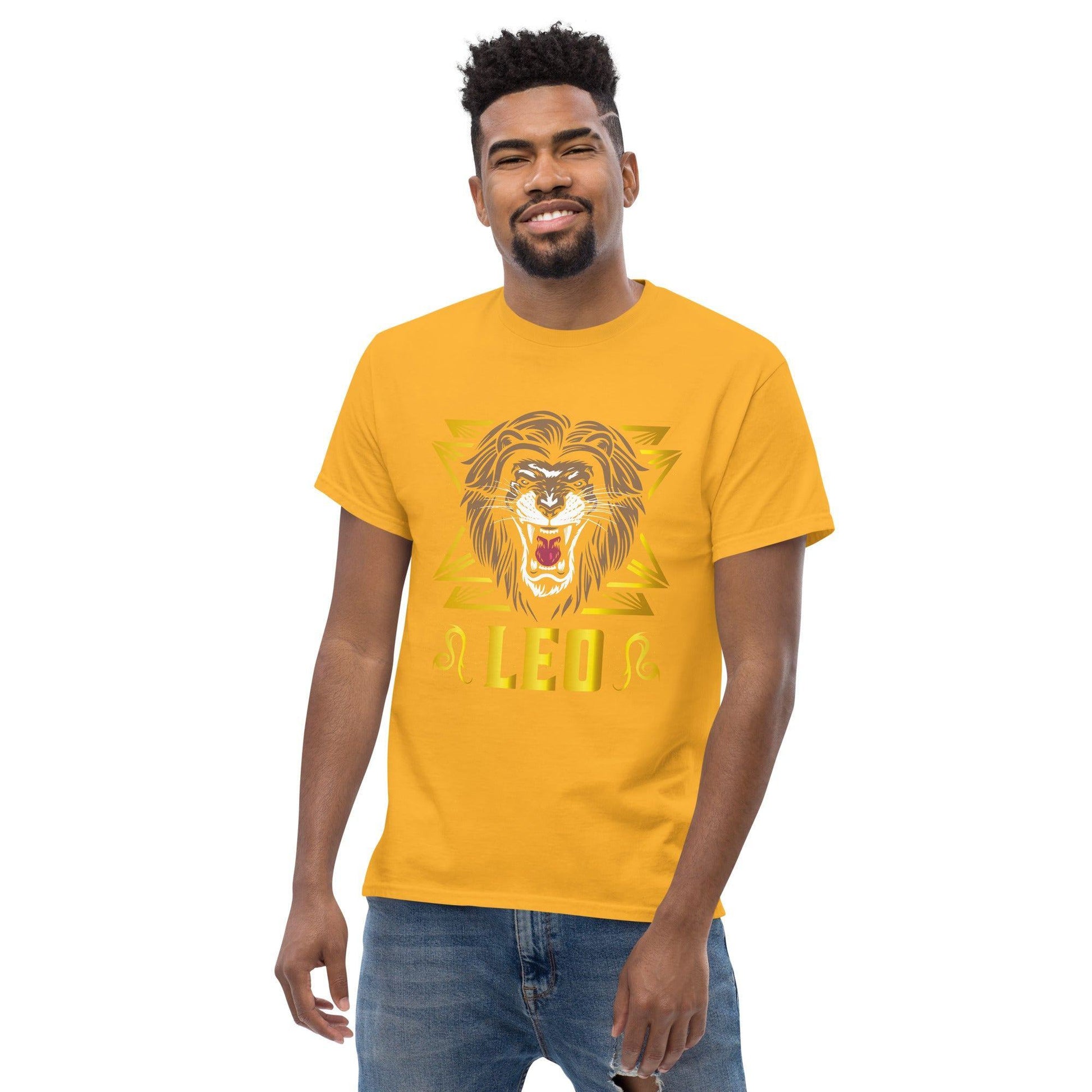 Sternzeichen Löwe Herren-T-Shirt T-Shirt 34.99 Herren, Löwe, Sternzeichen, T-Shirt JLR Design