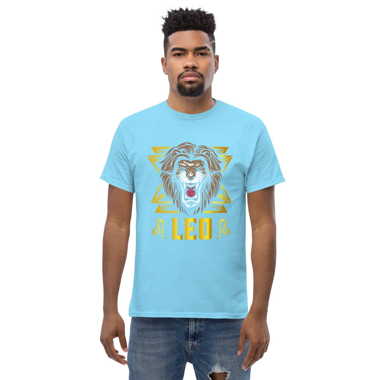 Sternzeichen Löwe Herren-T-Shirt T-Shirt 34.99 Herren, Löwe, Sternzeichen, T-Shirt JLR Design