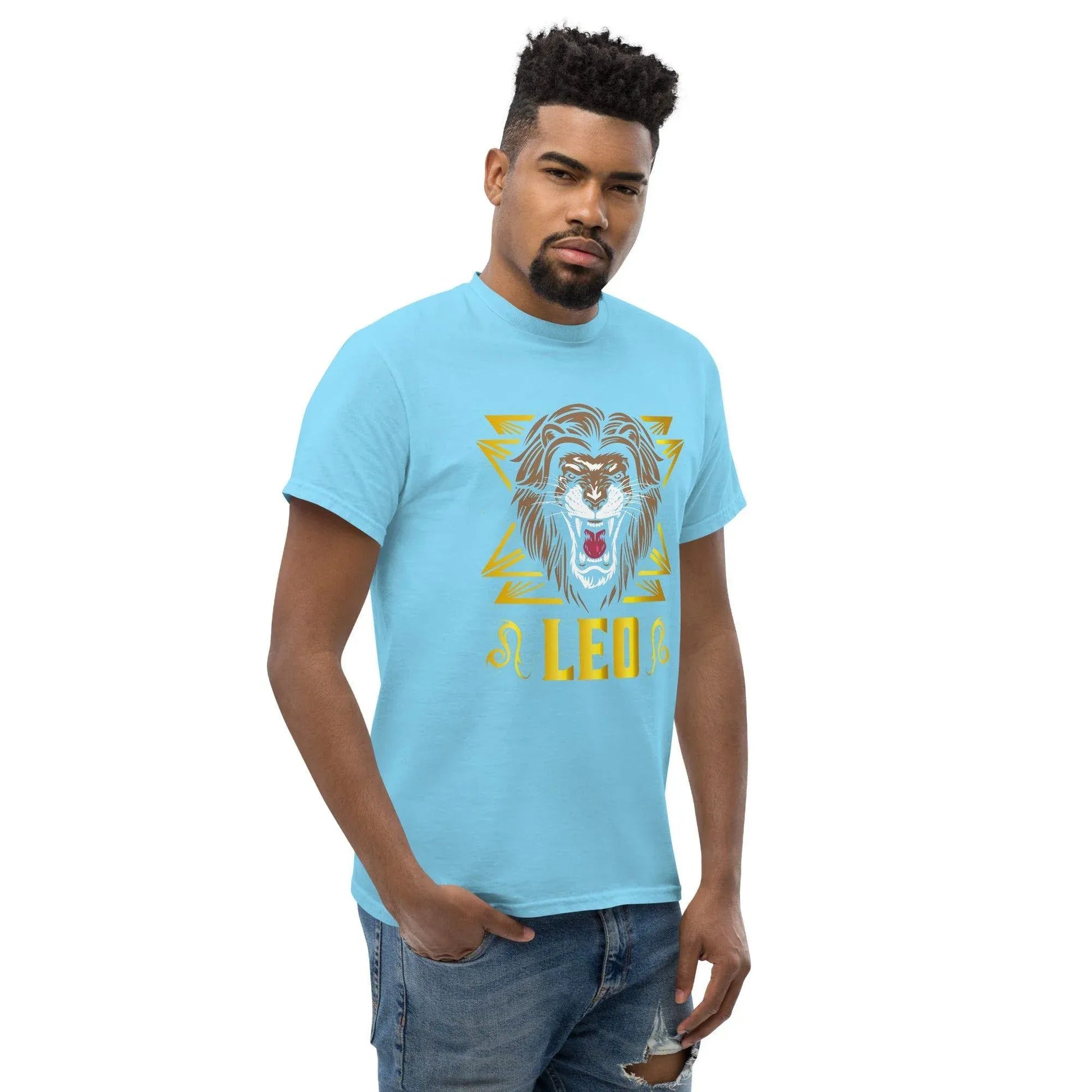 sternzeichen-lowe-herren-t-shirt-t-shirt-jlr-design-42341 - JLR Design