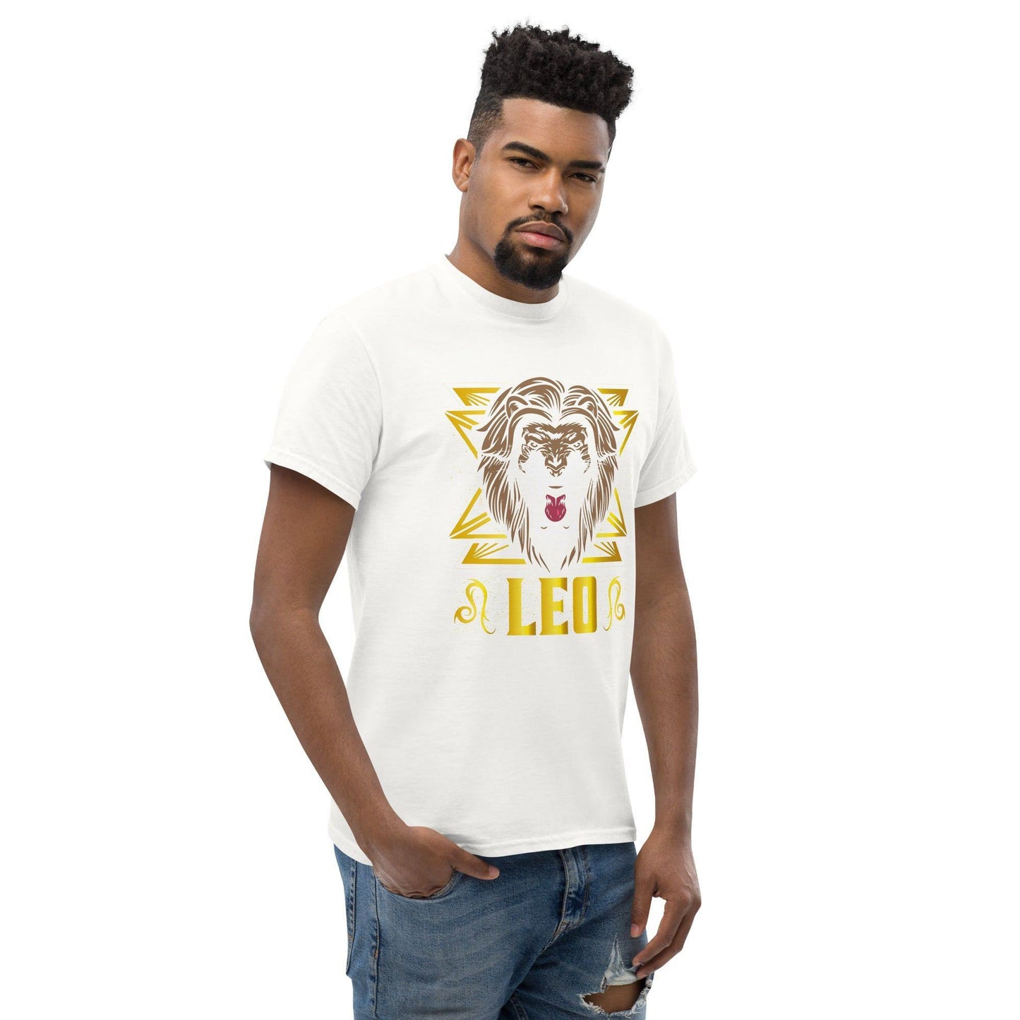 Sternzeichen Löwe Herren-T-Shirt T-Shirt 34.99 Herren, Löwe, Sternzeichen, T-Shirt JLR Design