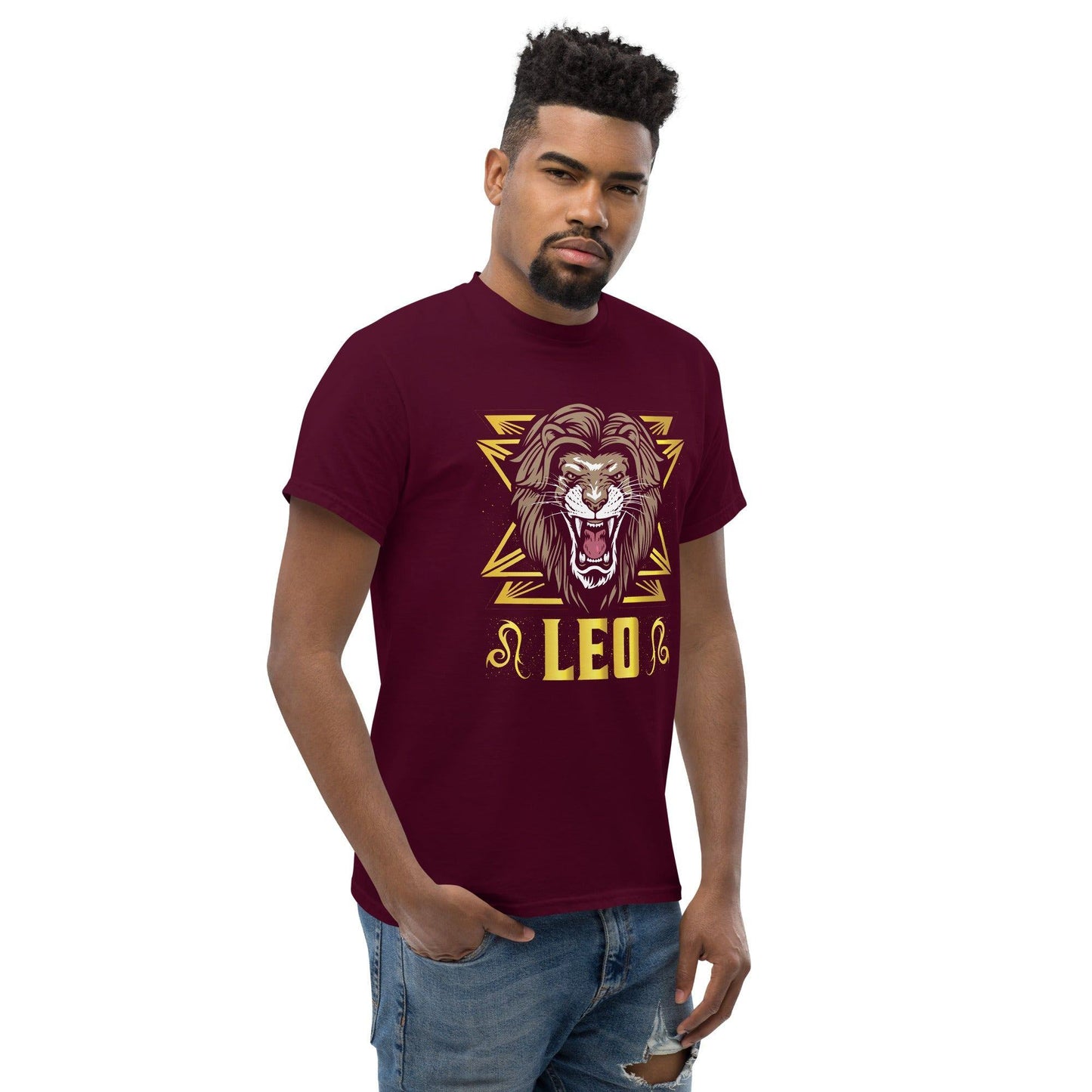 Sternzeichen Löwe Herren-T-Shirt T-Shirt 34.99 Herren, Löwe, Sternzeichen, T-Shirt JLR Design