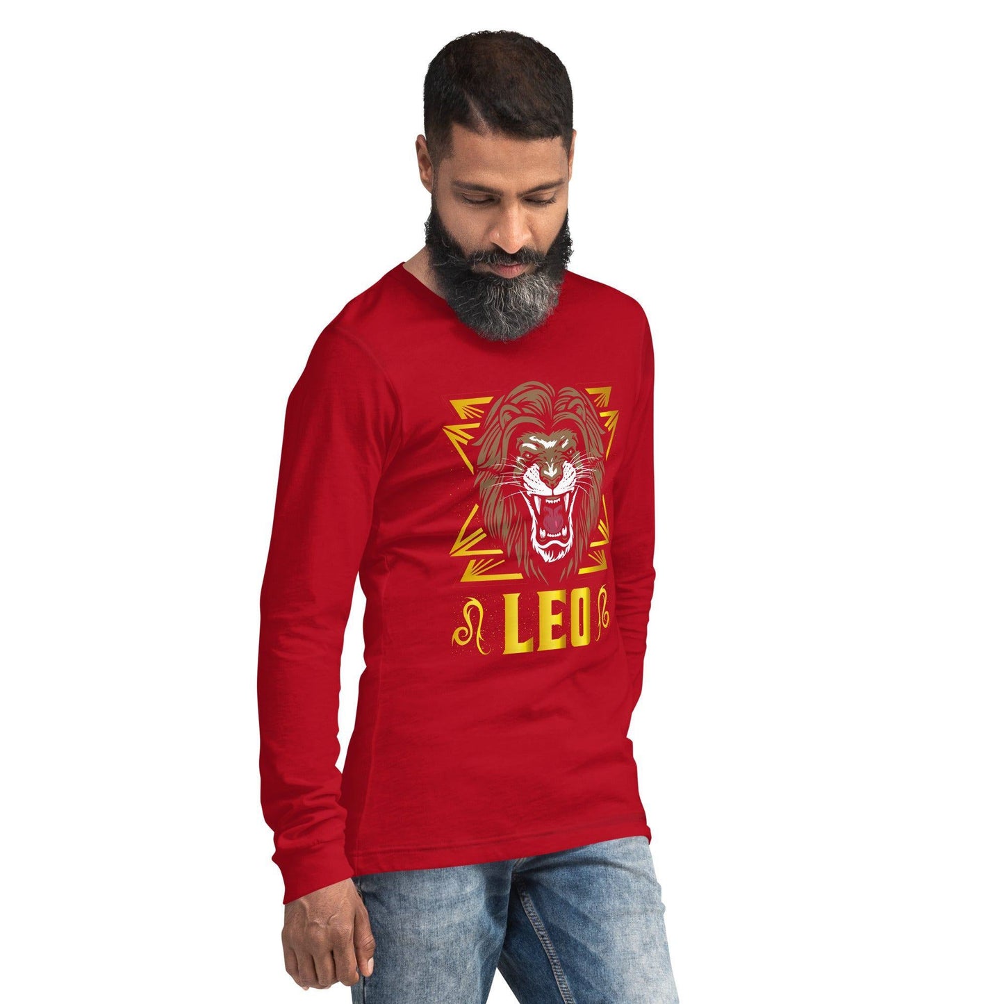 Sternzeichen Löwe Langarmshirt Langarmshirt 46.99 Langarmshirt, Löwe, Sternzeichen JLR Design