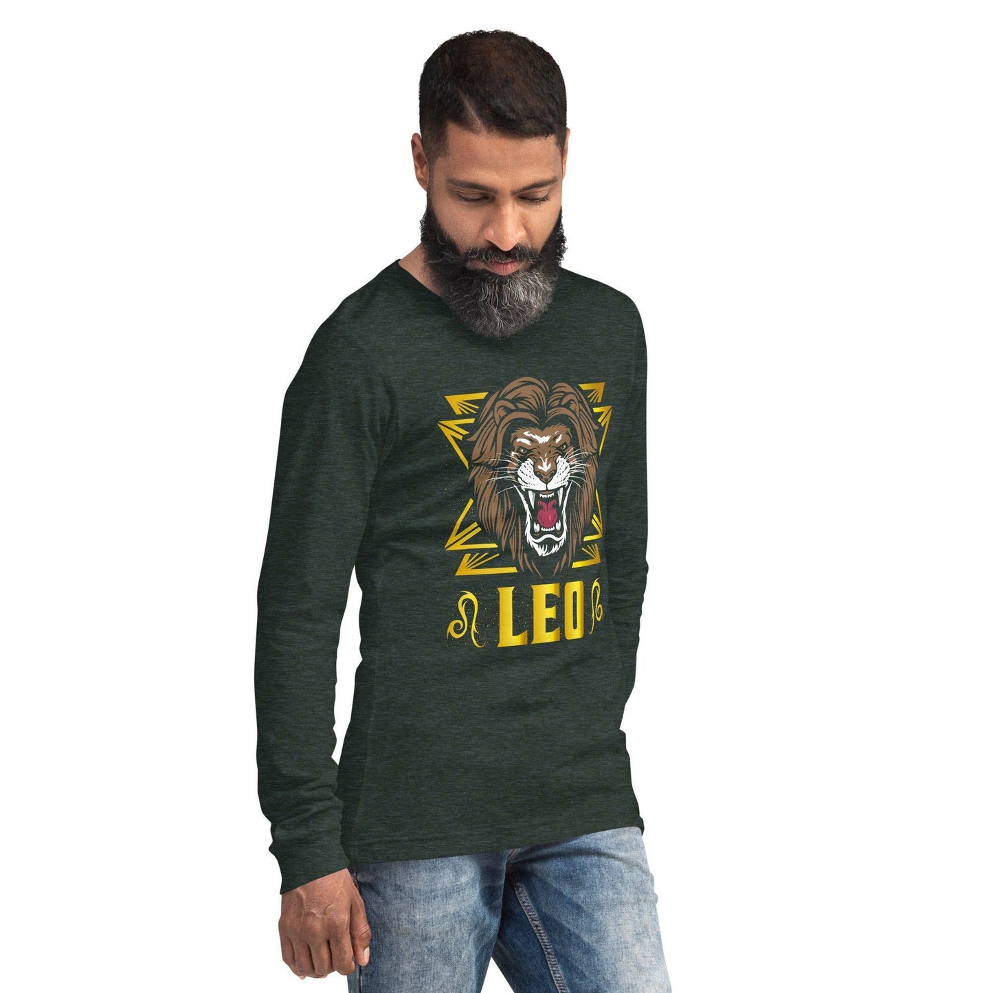 Sternzeichen Löwe Langarmshirt Langarmshirt 46.99 Langarmshirt, Löwe, Sternzeichen JLR Design