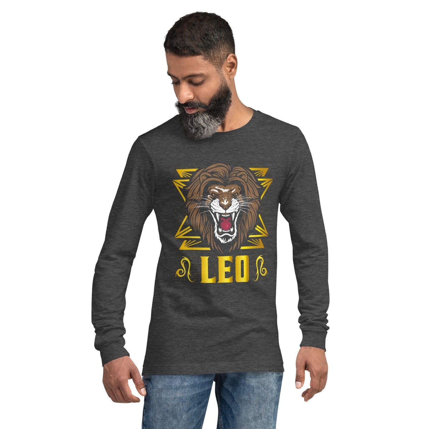 Sternzeichen Löwe Langarmshirt Langarmshirt 46.99 Langarmshirt, Löwe, Sternzeichen JLR Design