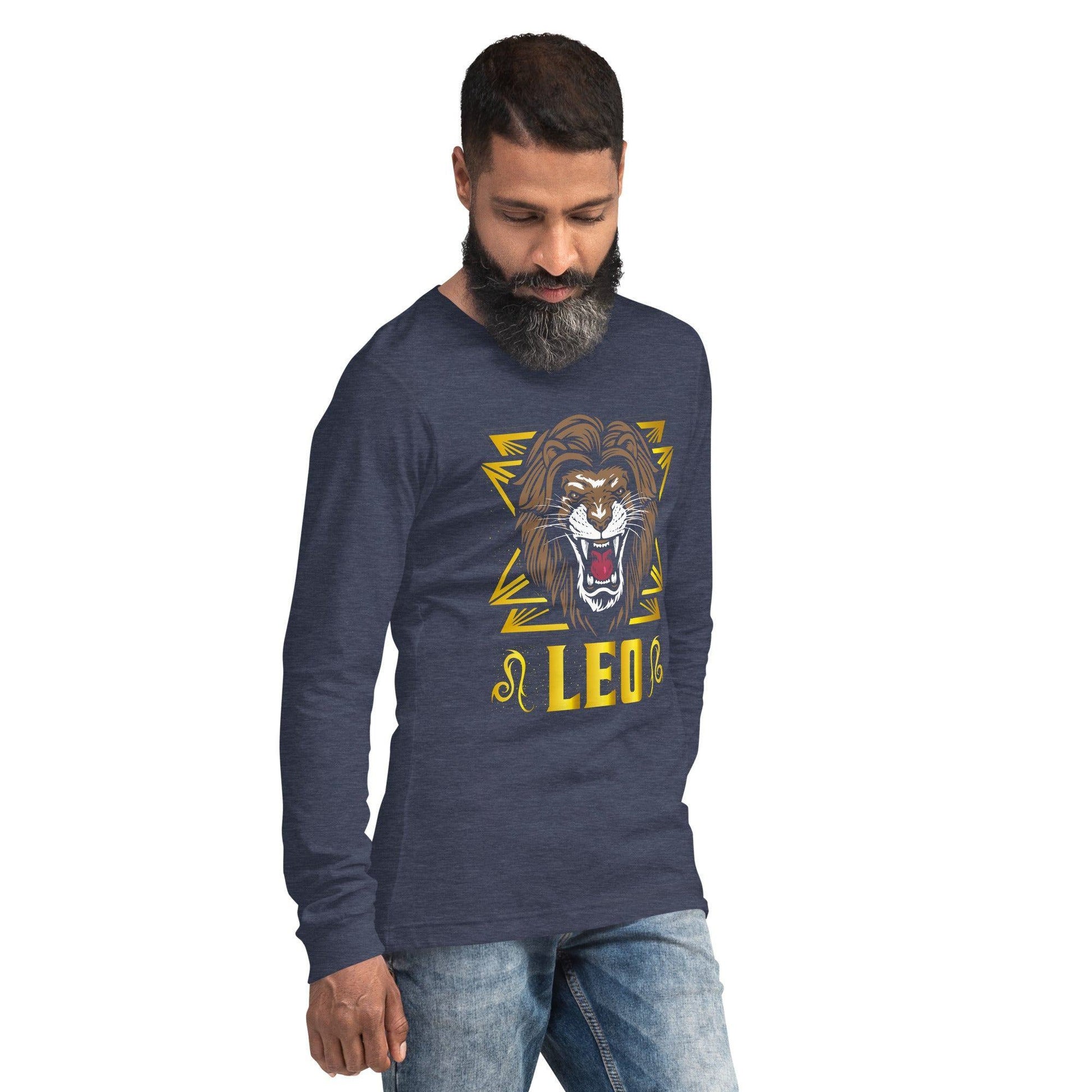 Sternzeichen Löwe Langarmshirt Langarmshirt JLR Design