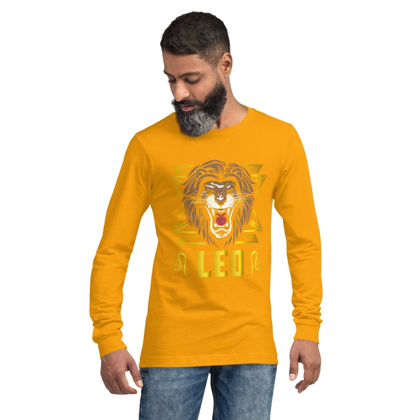 Sternzeichen Löwe Langarmshirt Langarmshirt 46.99 Langarmshirt, Löwe, Sternzeichen JLR Design